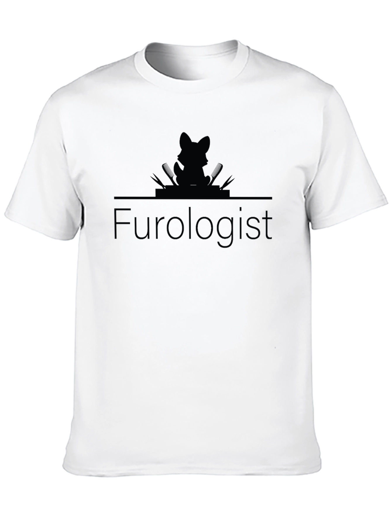 Fur-ologist Black T-Shirt