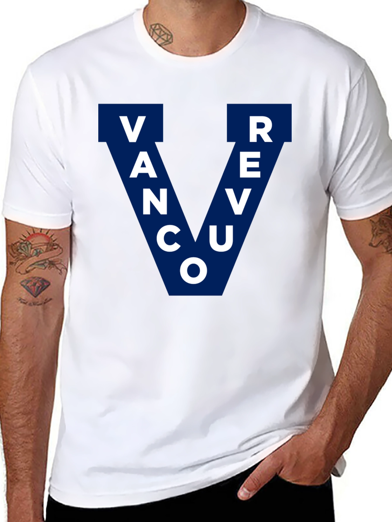 Vancouver City Pride T-Shirt - Black Cotton Tee