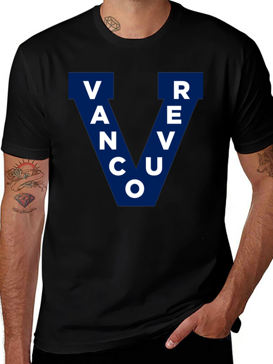 Vancouver City Pride T-Shirt - Black Cotton Tee