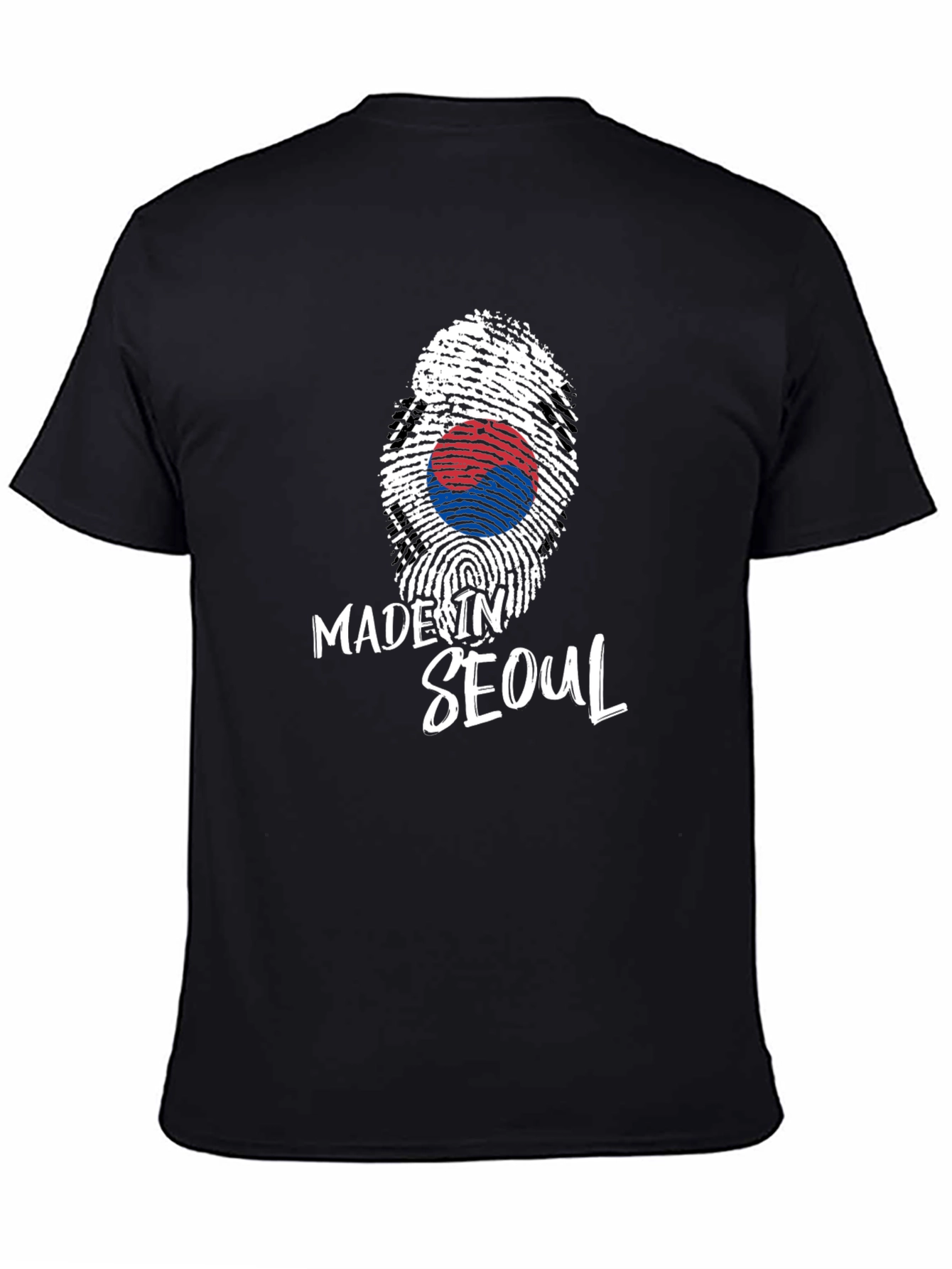 Made in Seoul Fingerprint Flag Graphic Tee