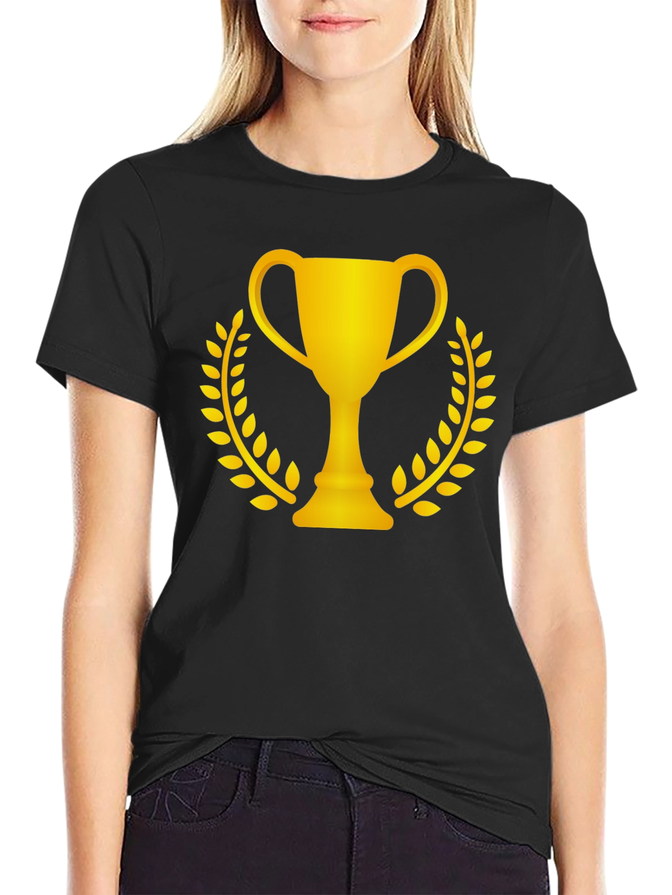 Trophy Graphic Black T-Shirt