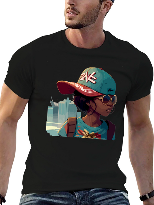 Cool Graphic Print T-Shirt