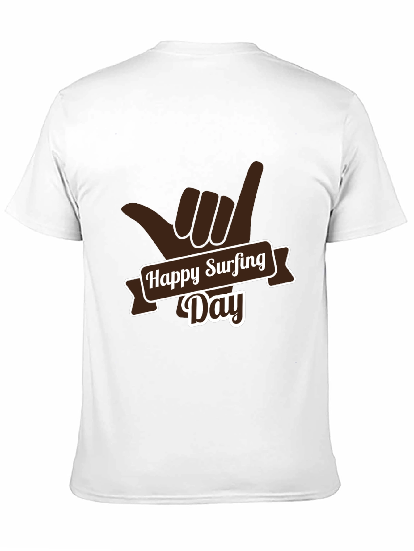 Happy Surfing Day Graphic Tee - Hang Loose!