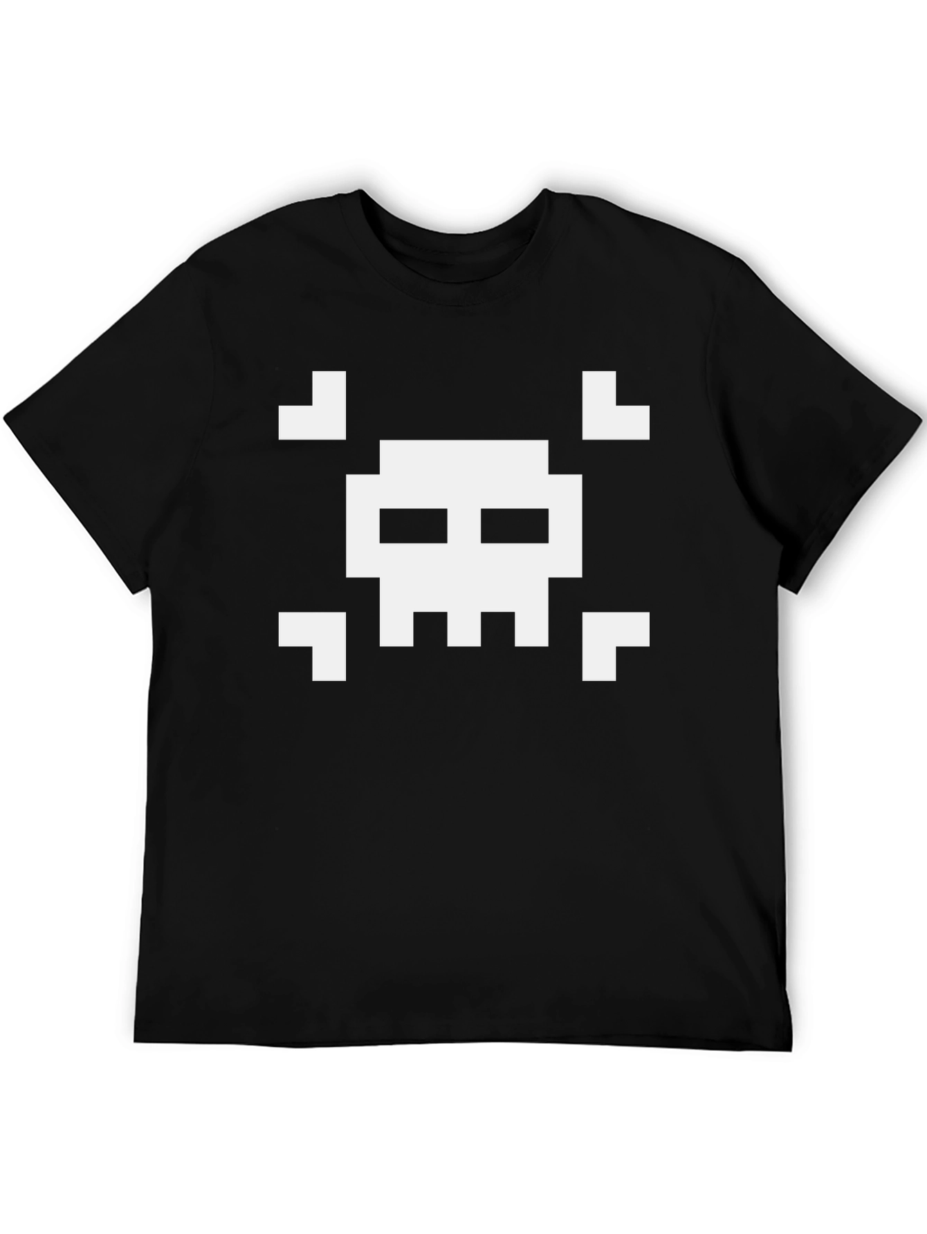 Pixel Skull T-Shirt - Gamer Style