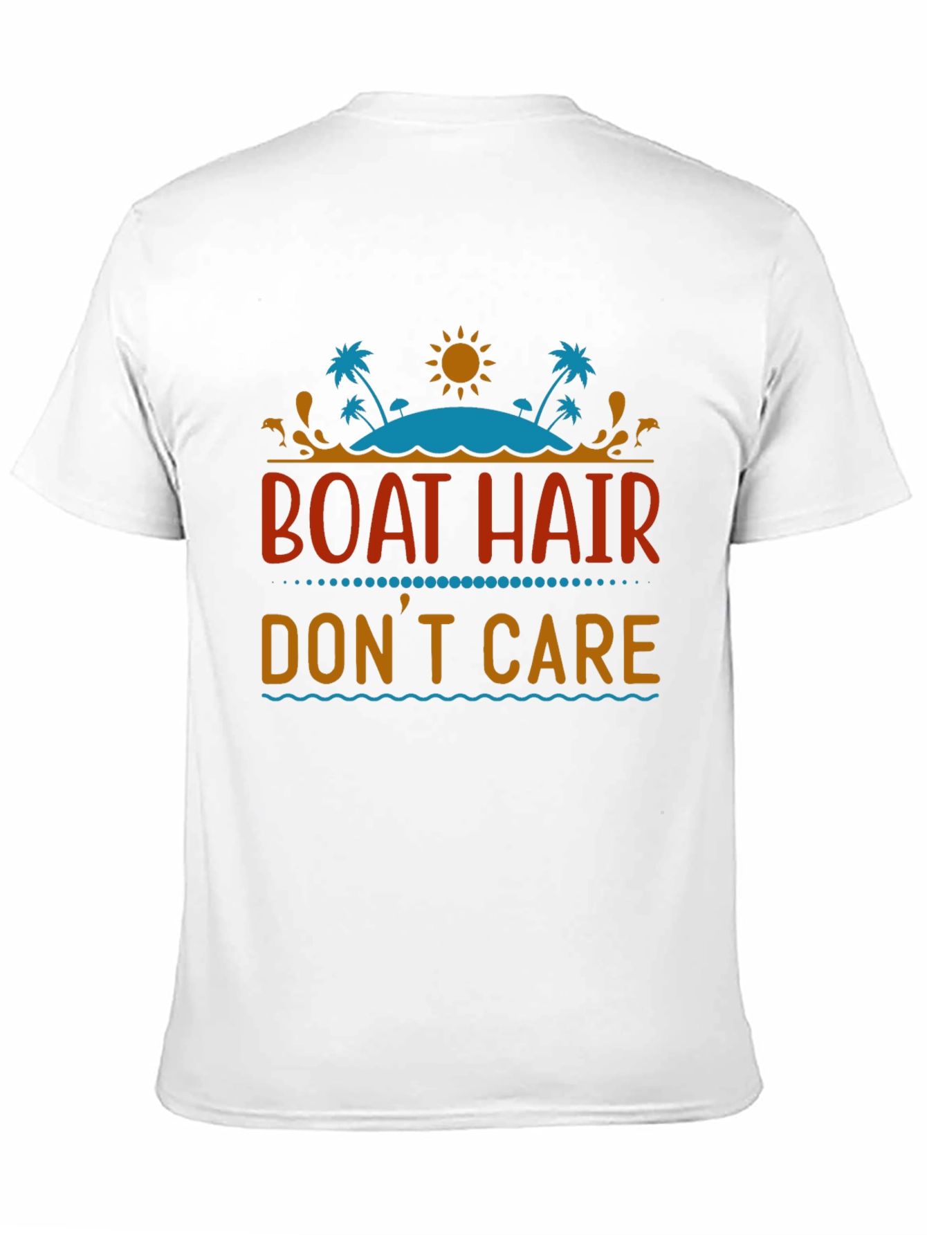 Boat Hair Dont Care Graphic Tee