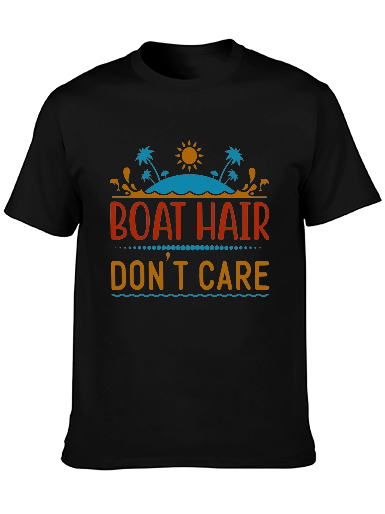 Boat Hair Dont Care Graphic Tee