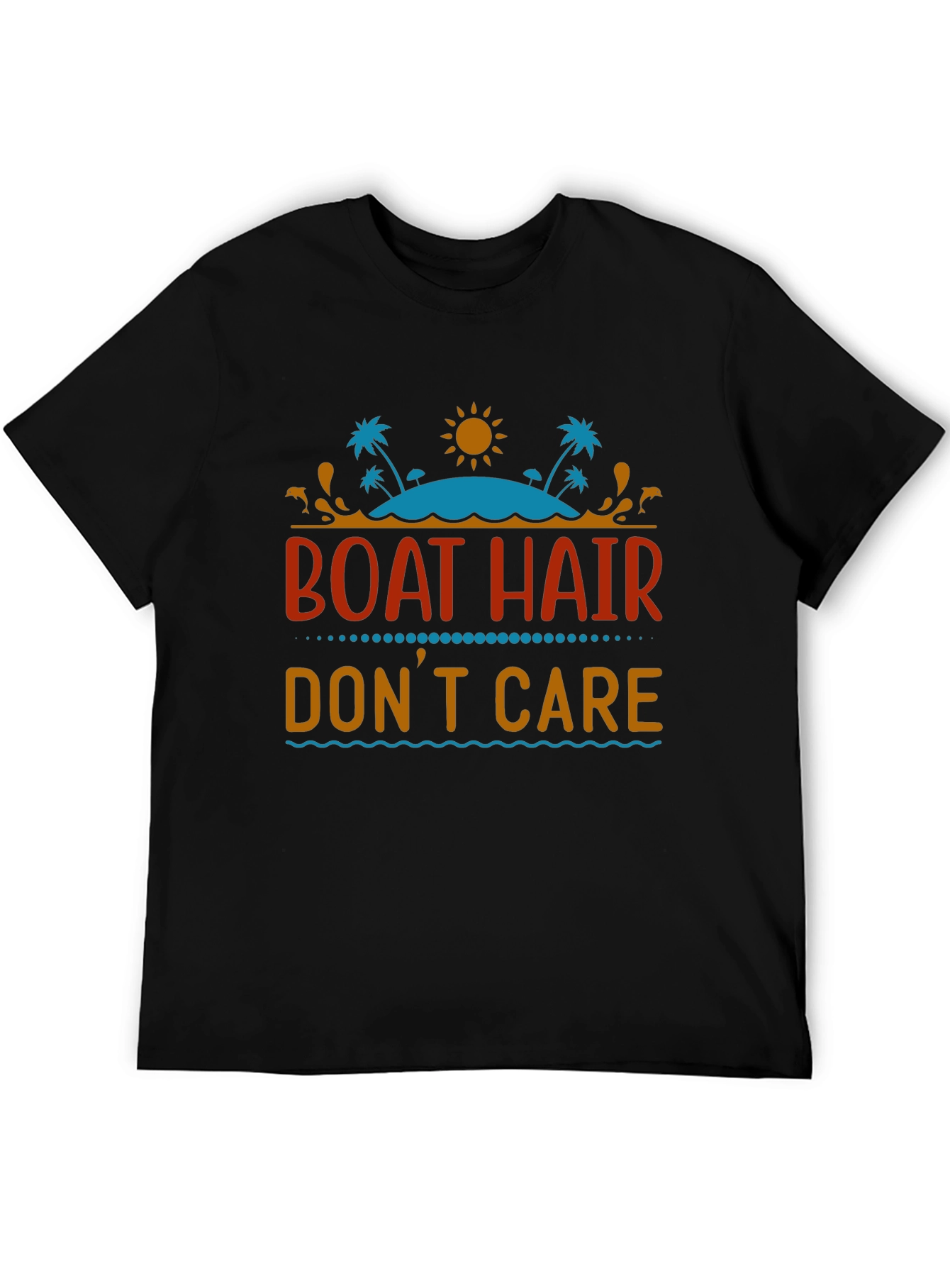 Boat Hair Dont Care Graphic Tee