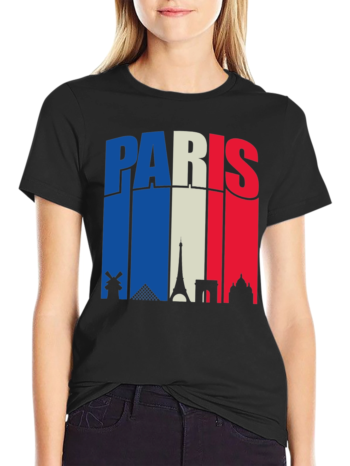 Paris France Graphic Tee