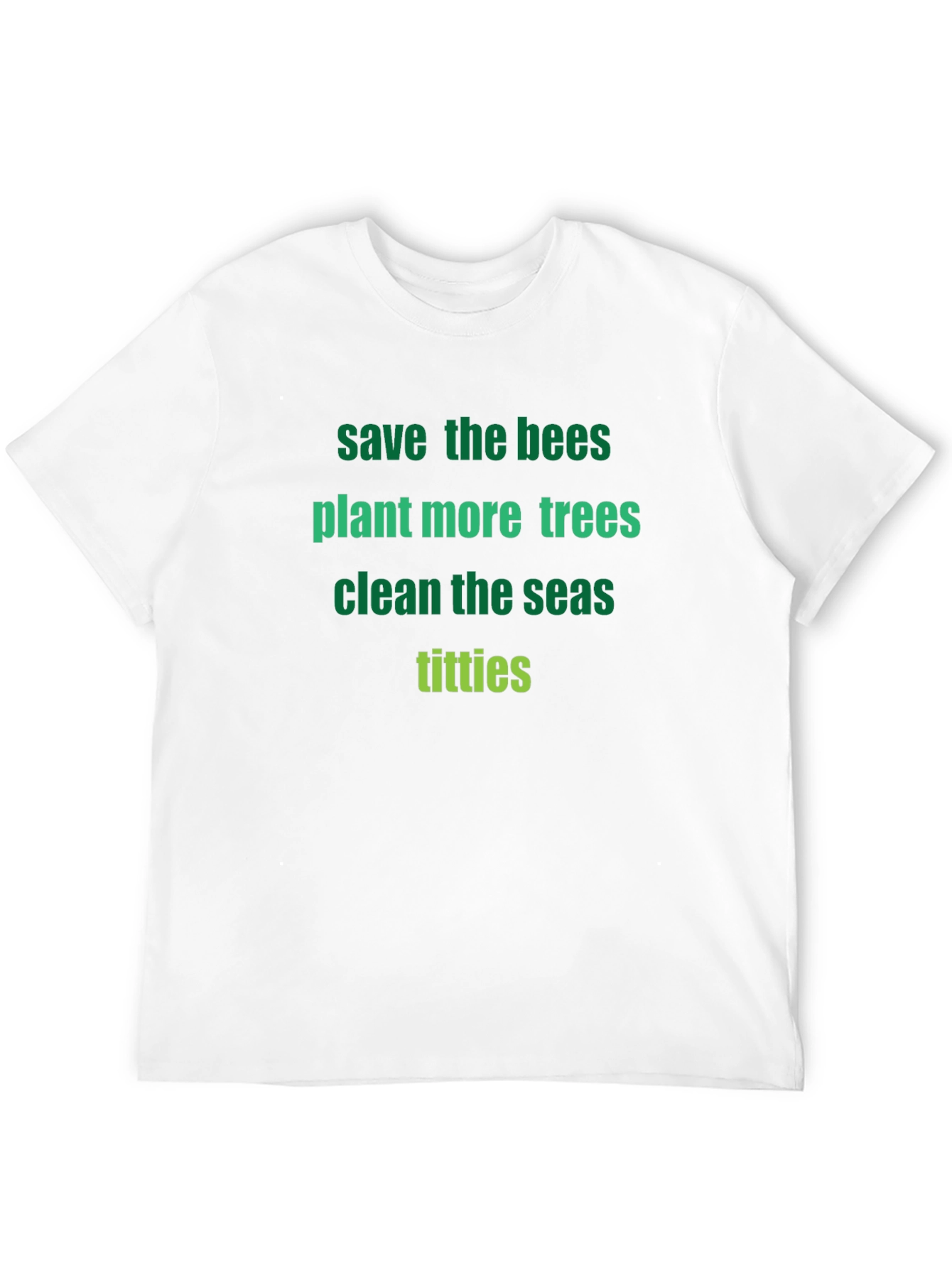 Save the Bees Graphic Print T-Shirt