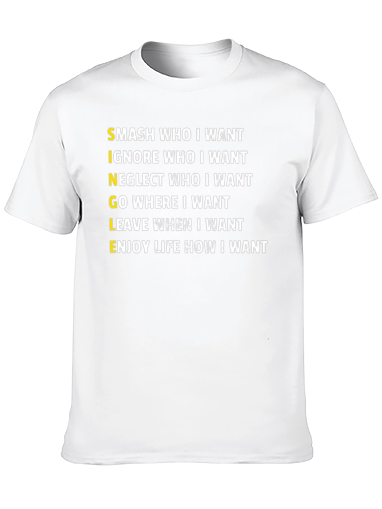 Single By Choice Graphic T-Shirt