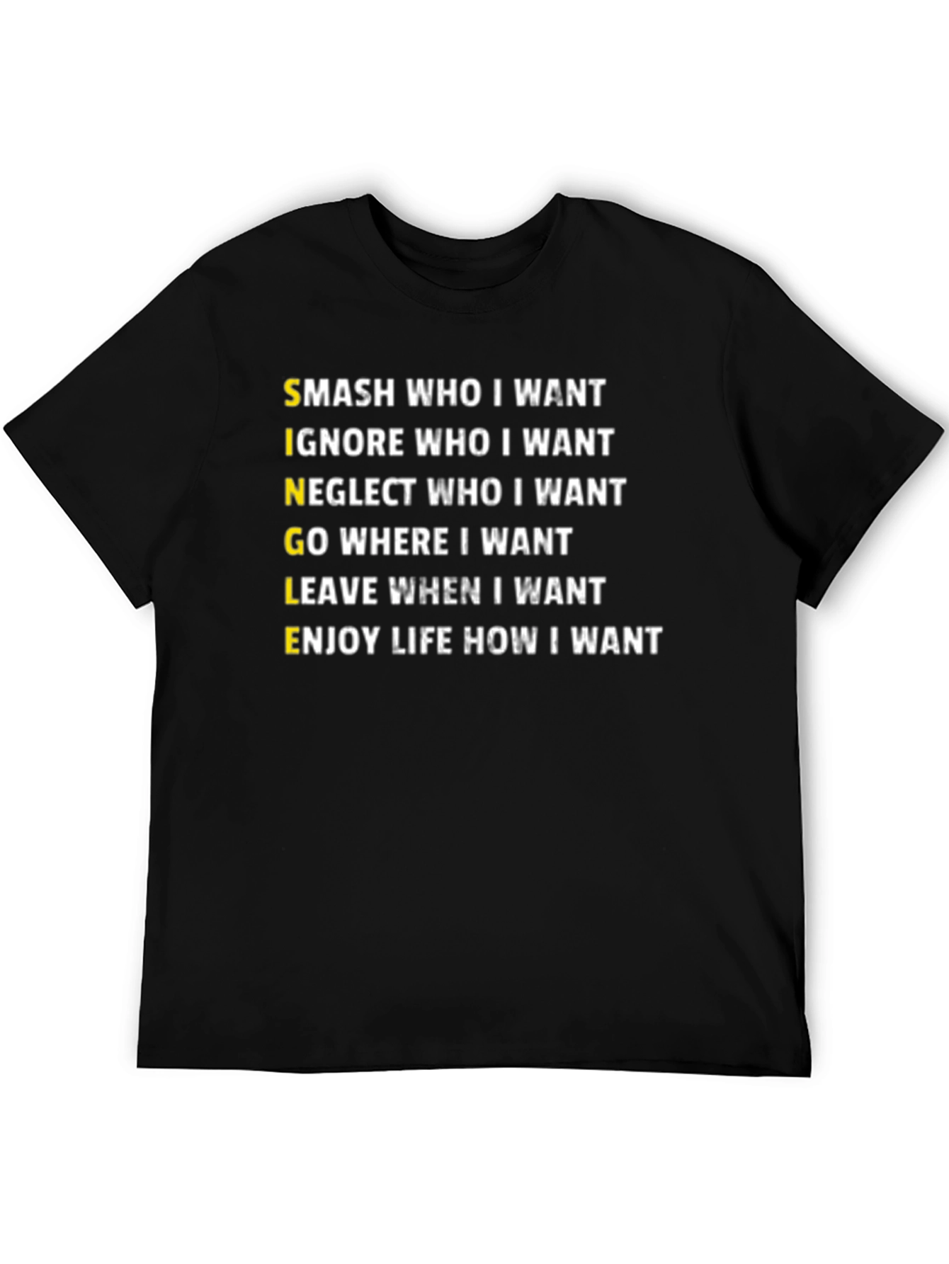Single By Choice Graphic T-Shirt