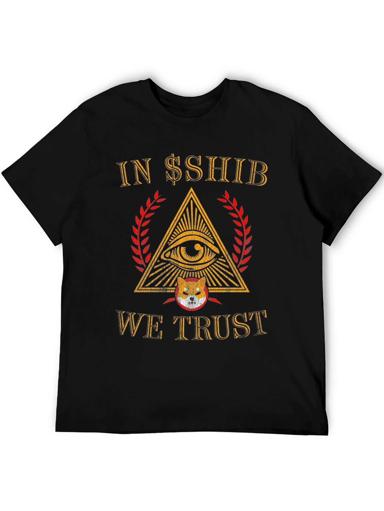 In $SHIB We Trust Crypto T-Shirt