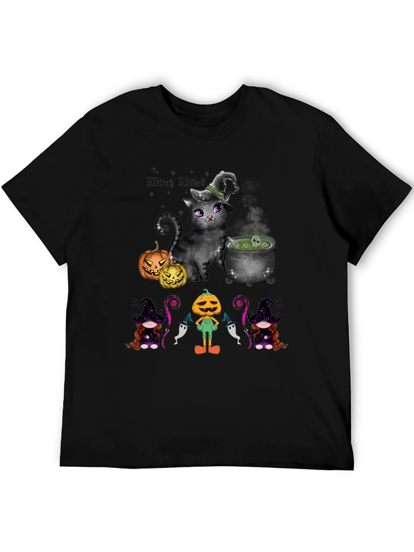 Witch Vibes Halloween T-Shirt