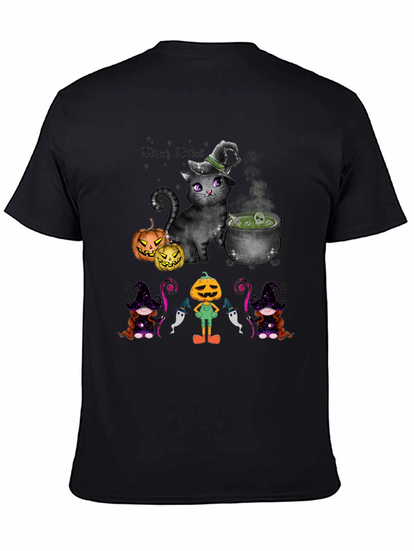 Witch Vibes Halloween T-Shirt