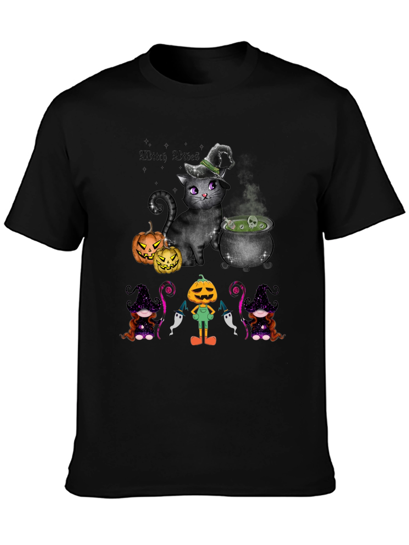 Witch Vibes Halloween T-Shirt