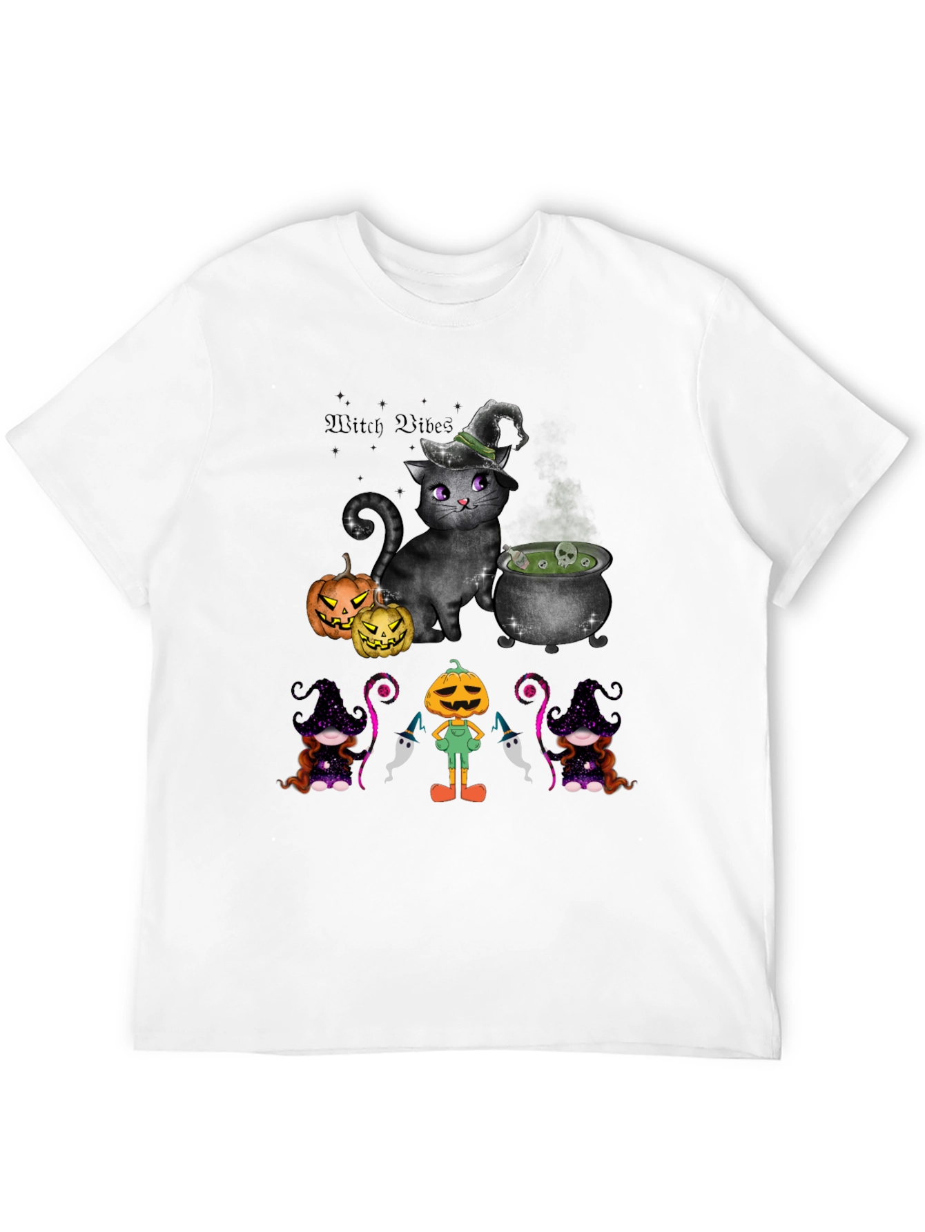 Witch Vibes Halloween T-Shirt