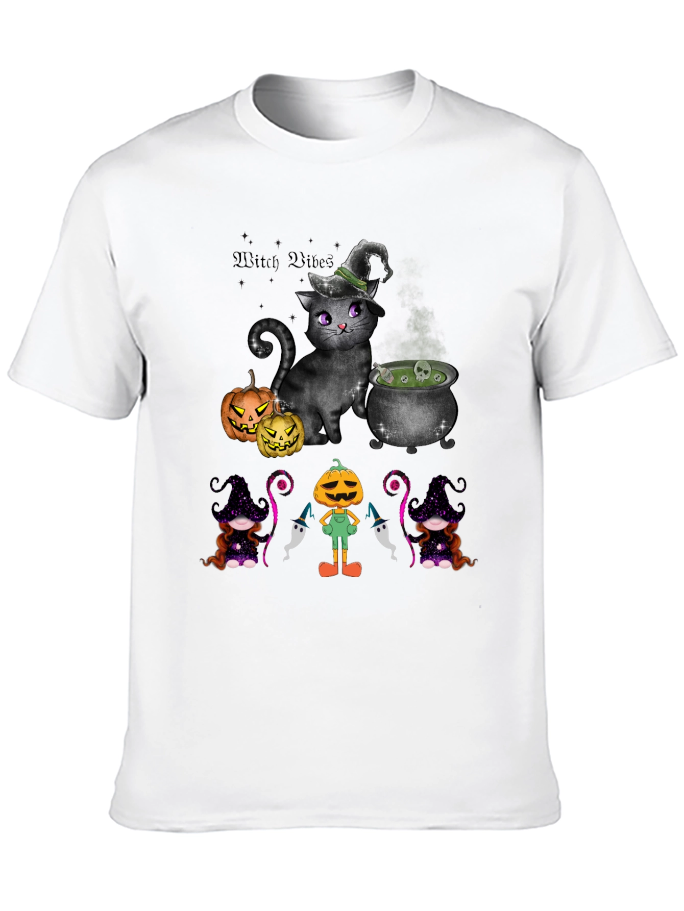 Witch Vibes Halloween T-Shirt