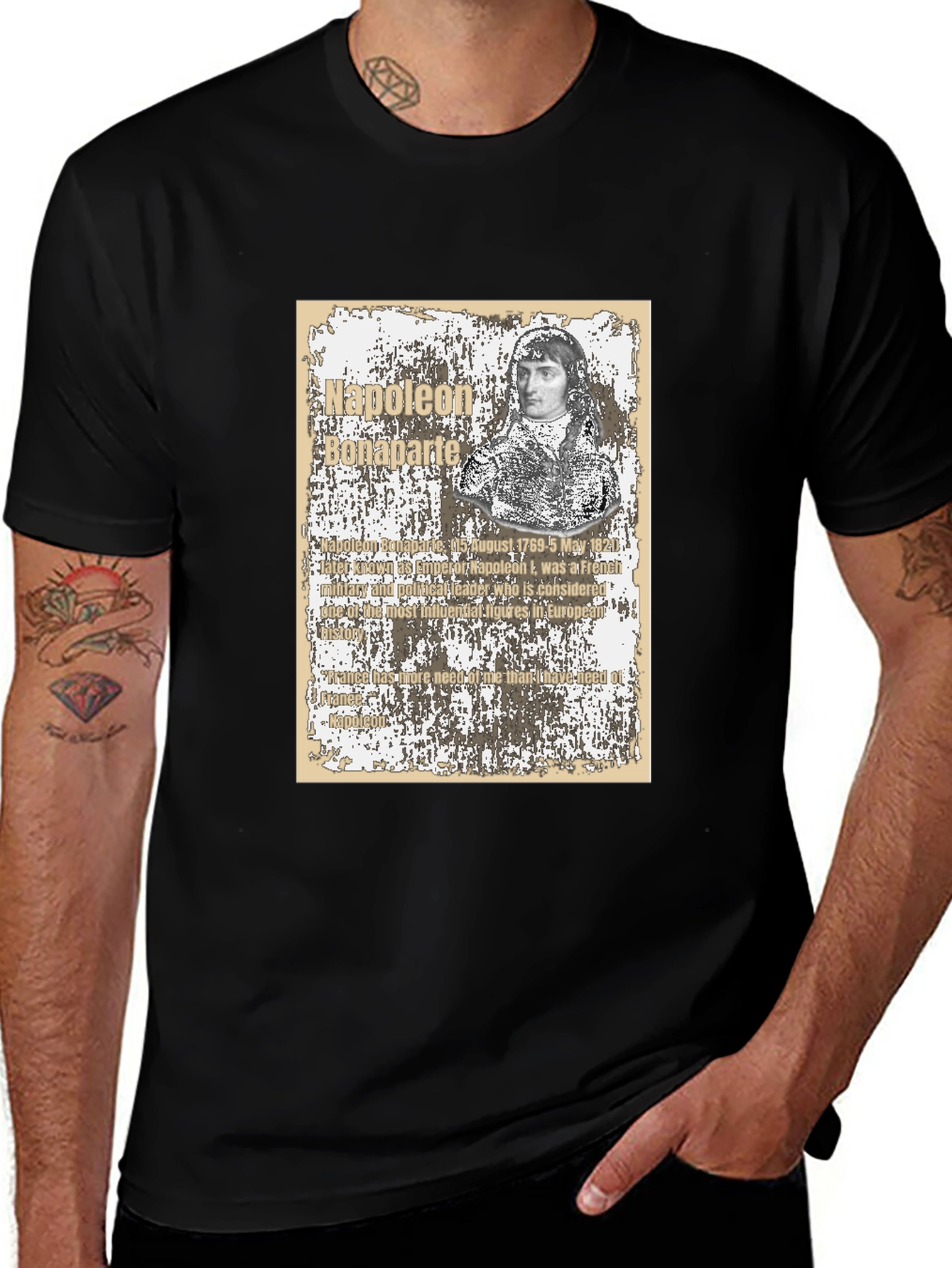 Napoleon Bonaparte Graphic T-Shirt