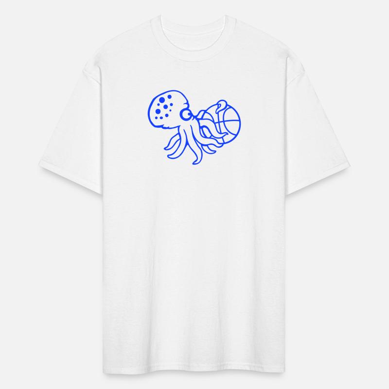 Octopus basketball play ball hold sport hobby fun