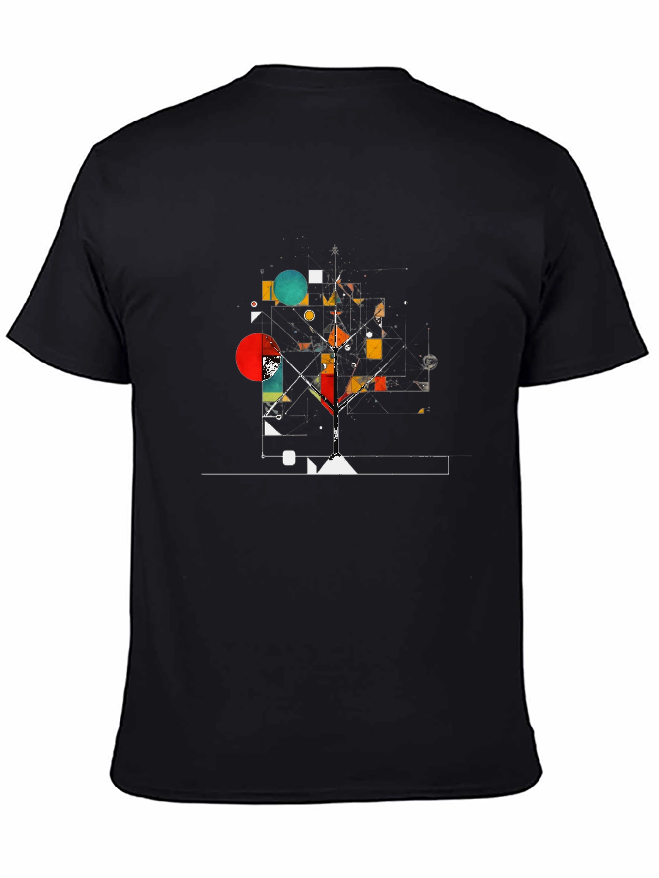 Abstract Geometric Art Tee