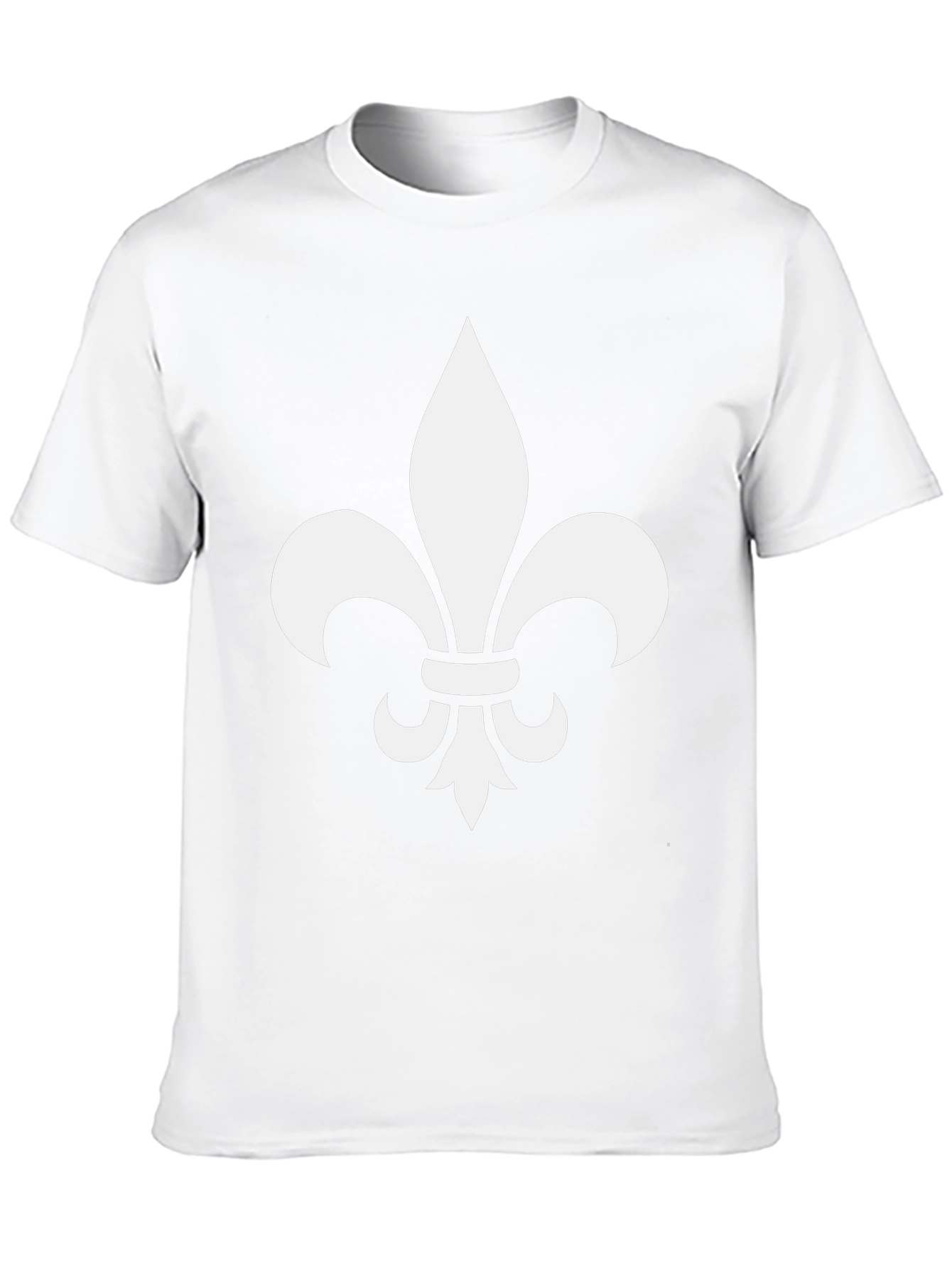 Fleur-de-Lis Black Graphic Tee