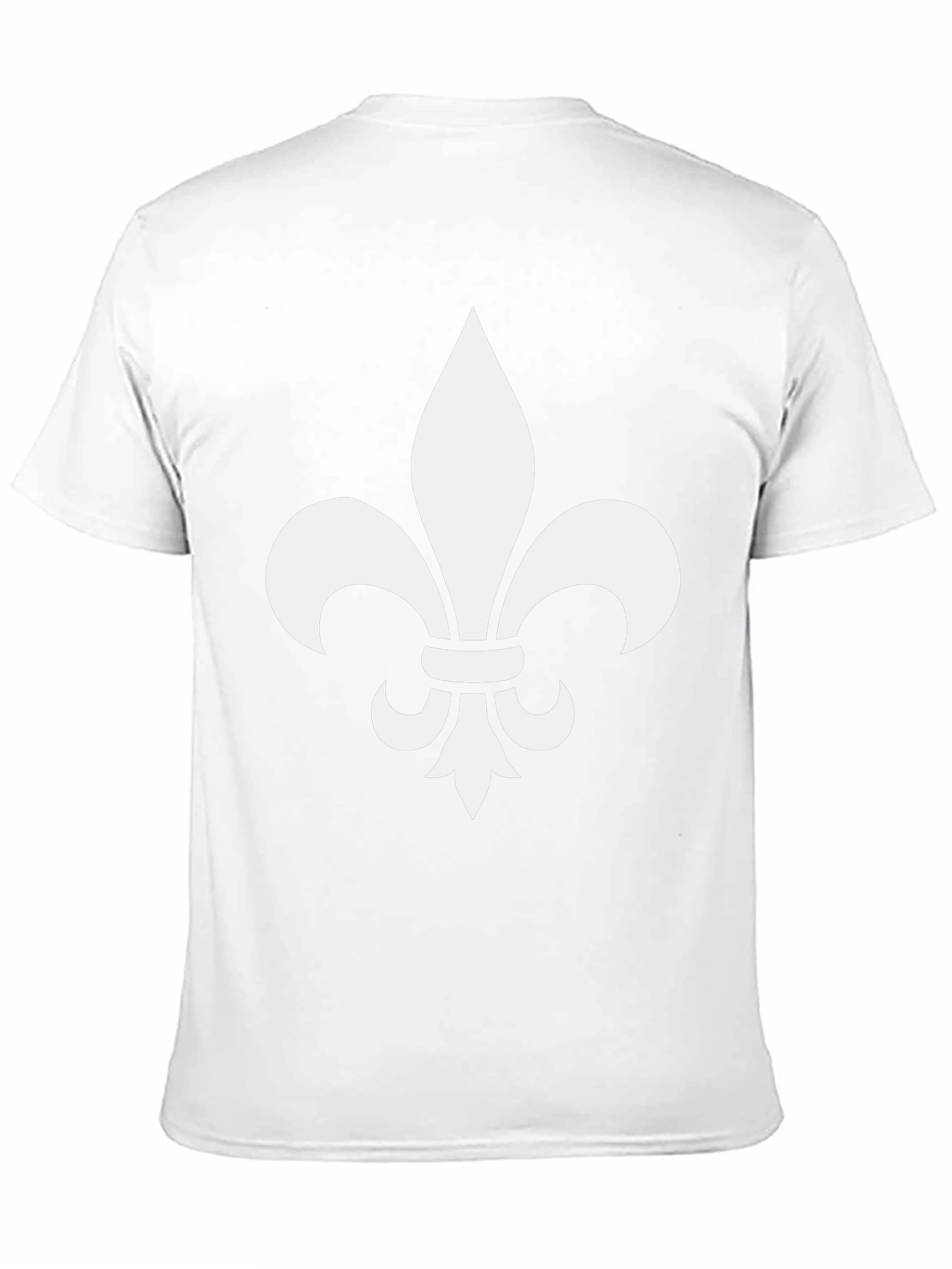 Fleur-de-Lis Black Graphic Tee