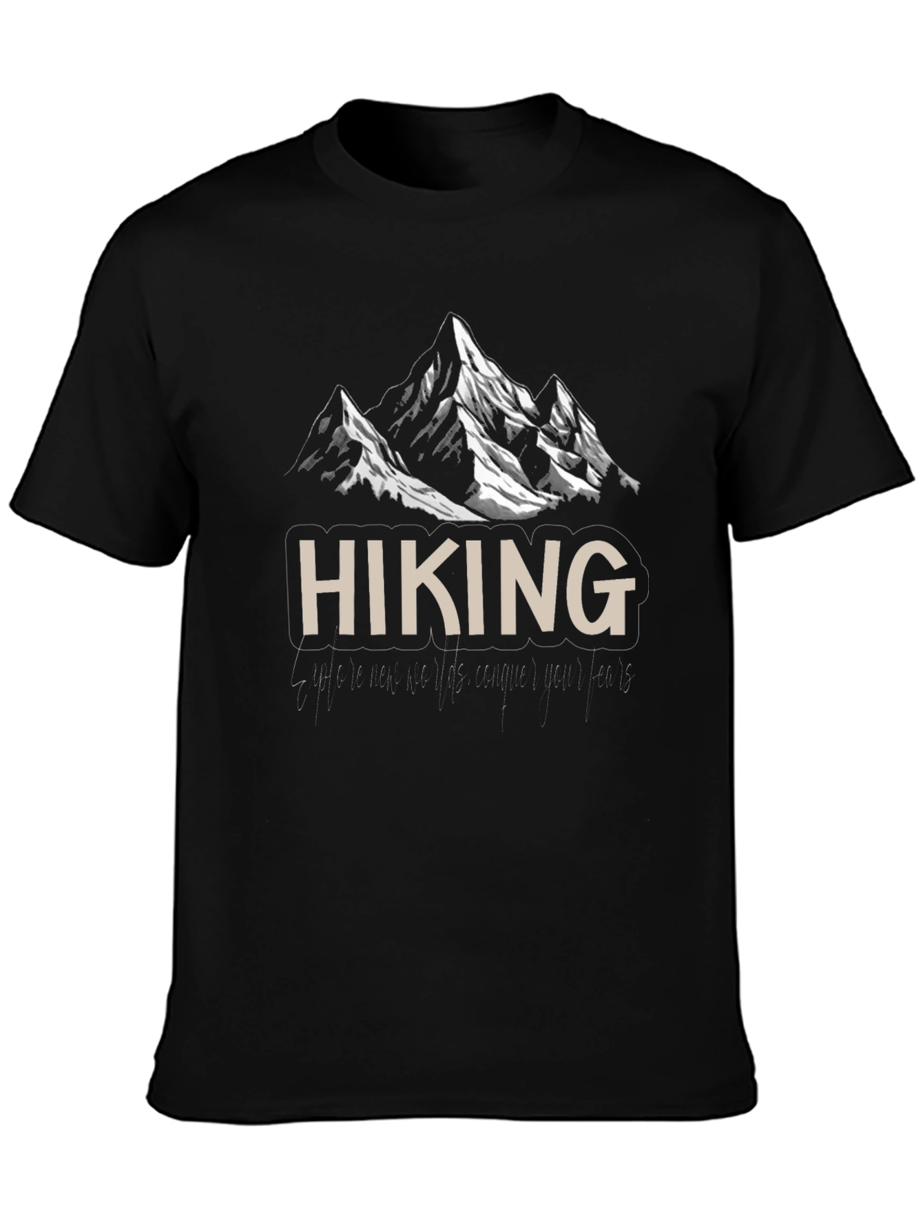 Hiking Mountain Graphic T-Shirt - Adventure Awaits!