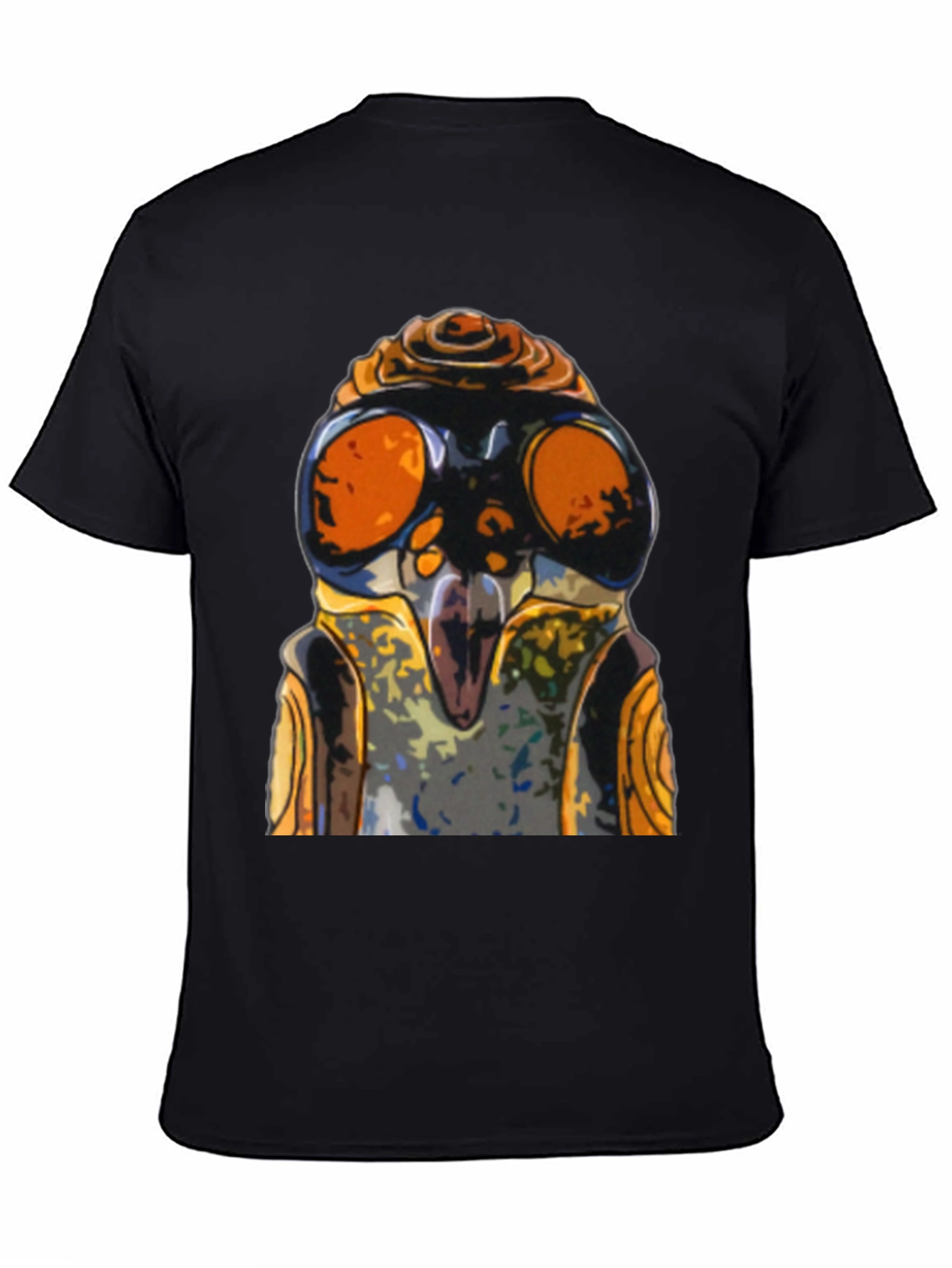 Cool Robot Face Graphic T-Shirt