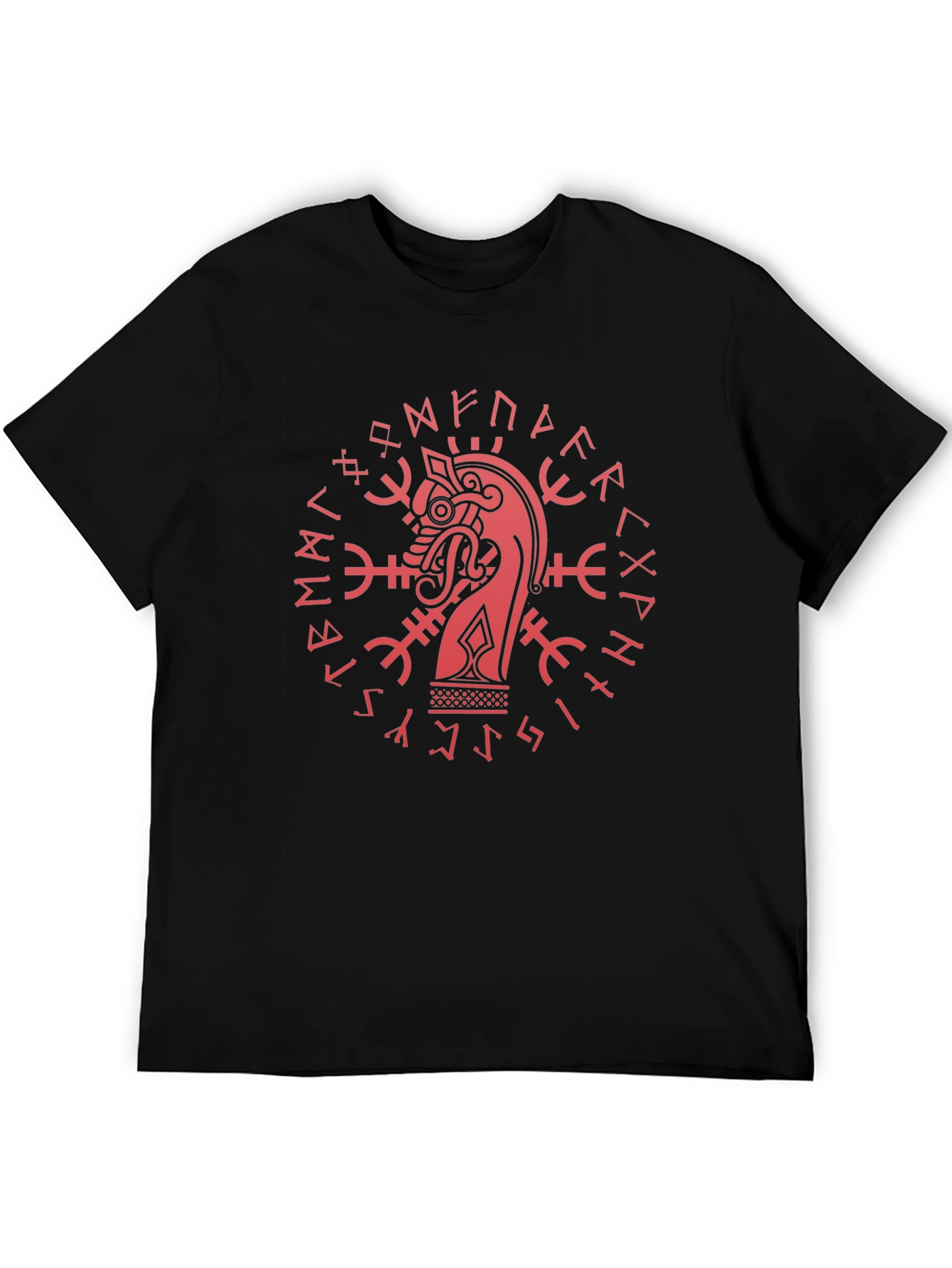 Viking Dragon Rune Graphic Tee