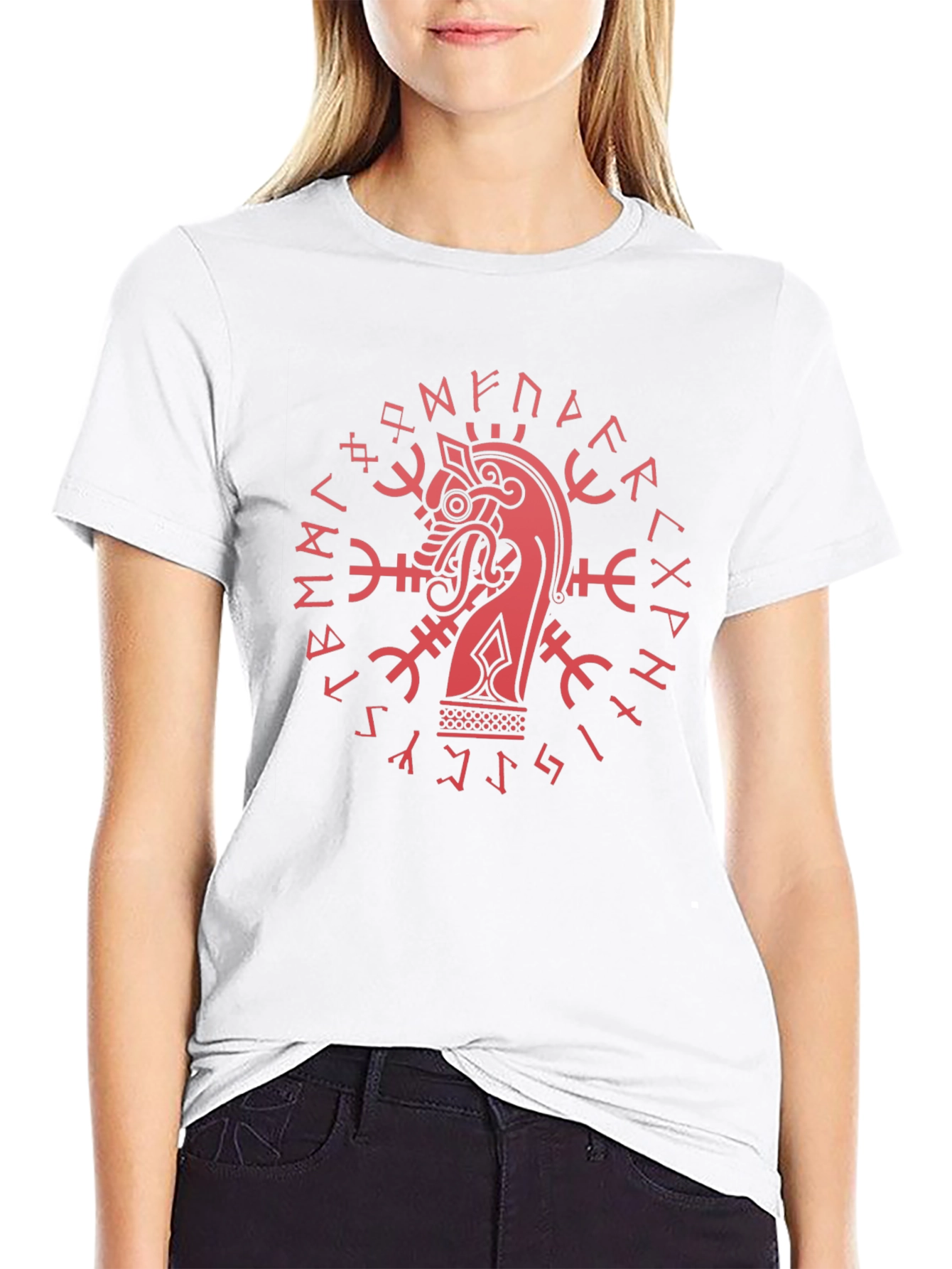 Viking Dragon Rune Graphic Tee