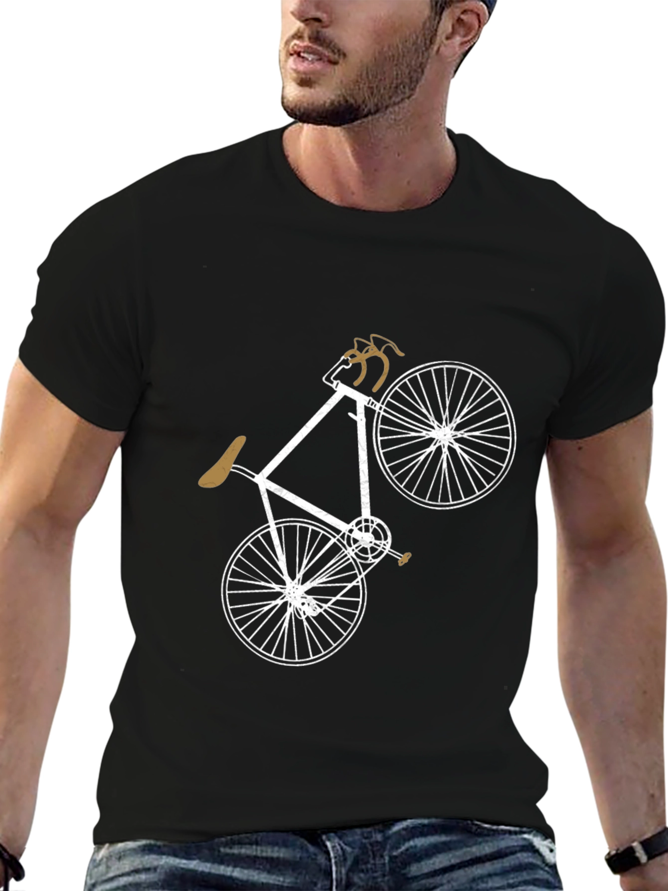 Classic Bike Graphic Tee - Stylish & Comfortable