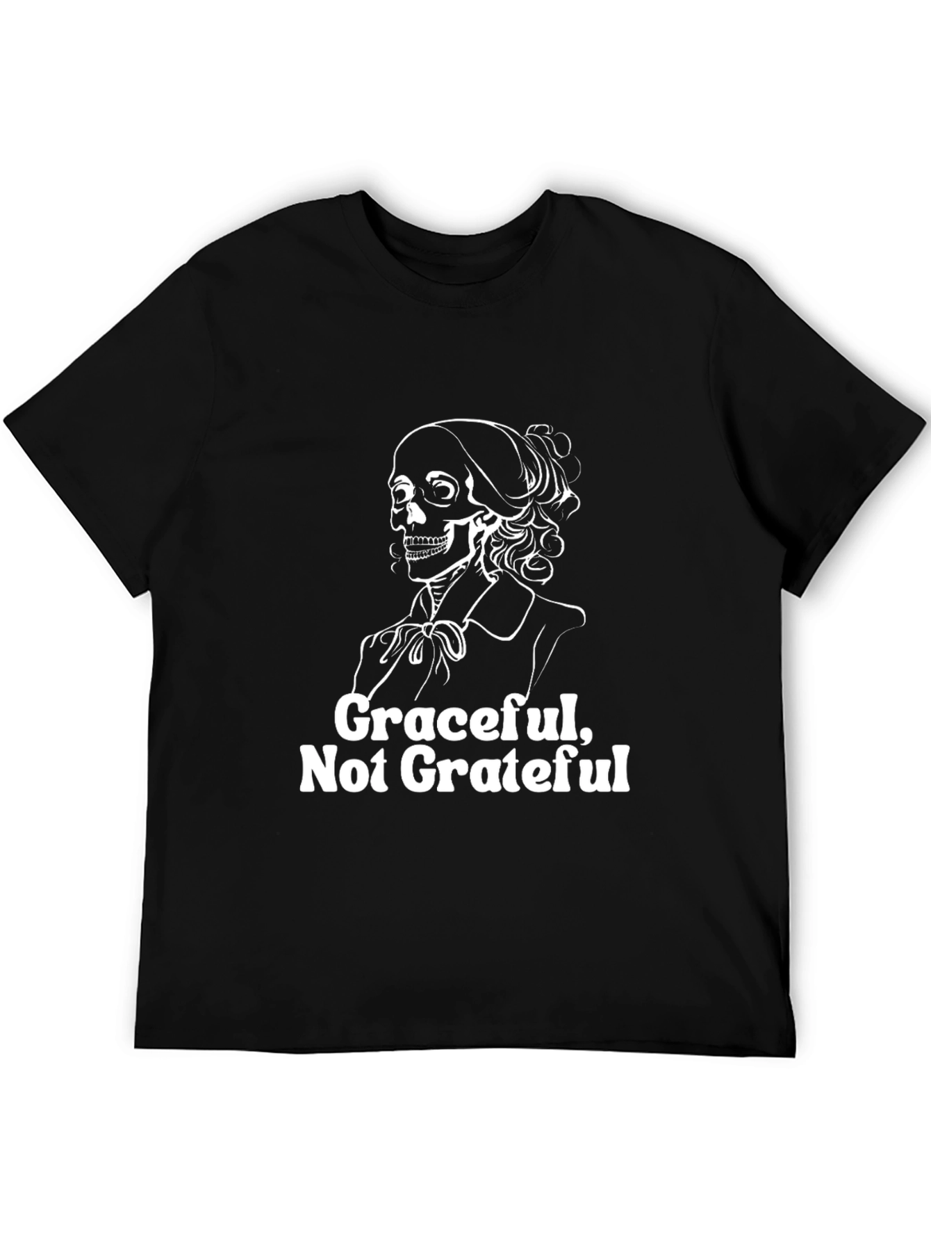 Graceful Not Grateful Skeleton T-Shirt