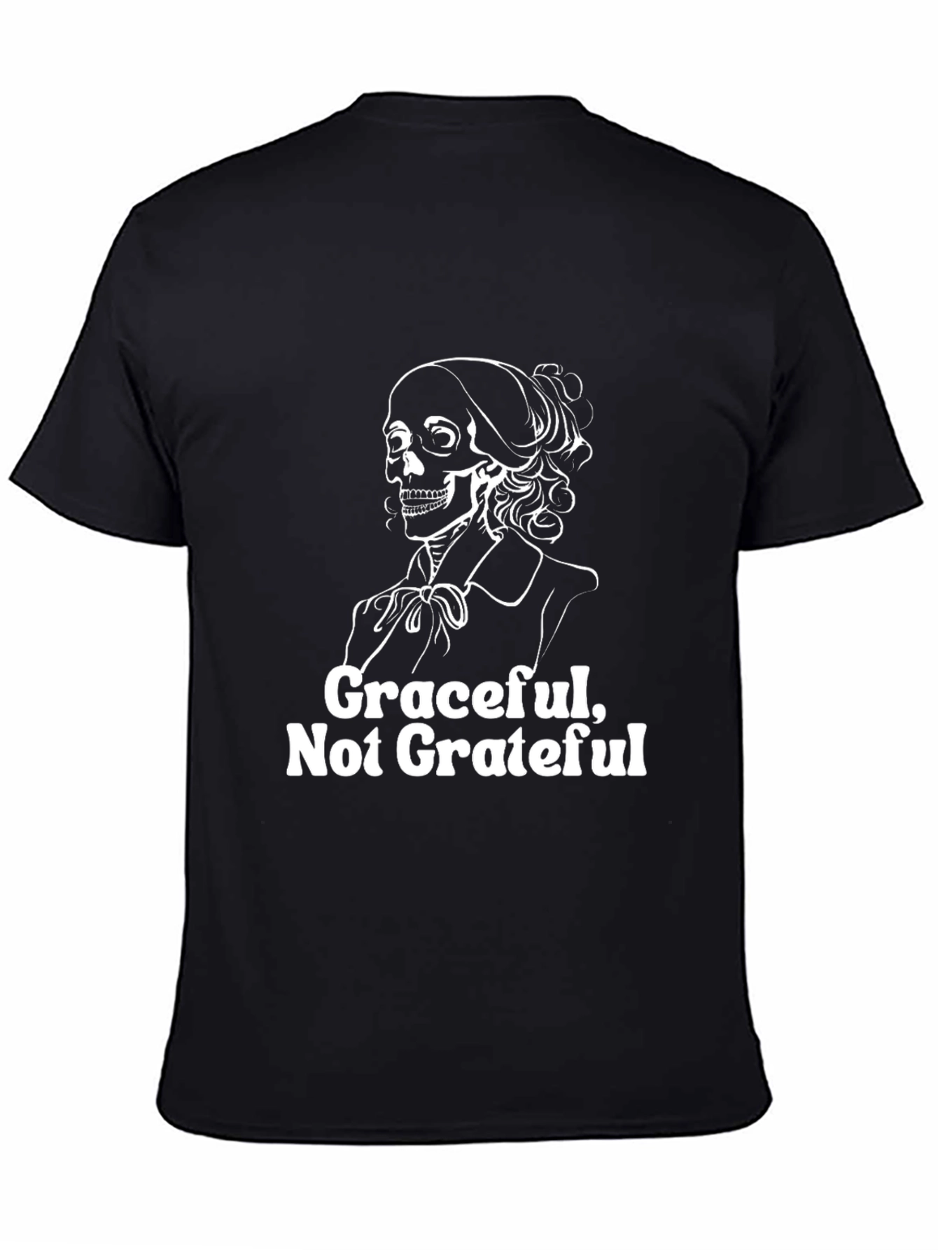 Graceful Not Grateful Skeleton T-Shirt