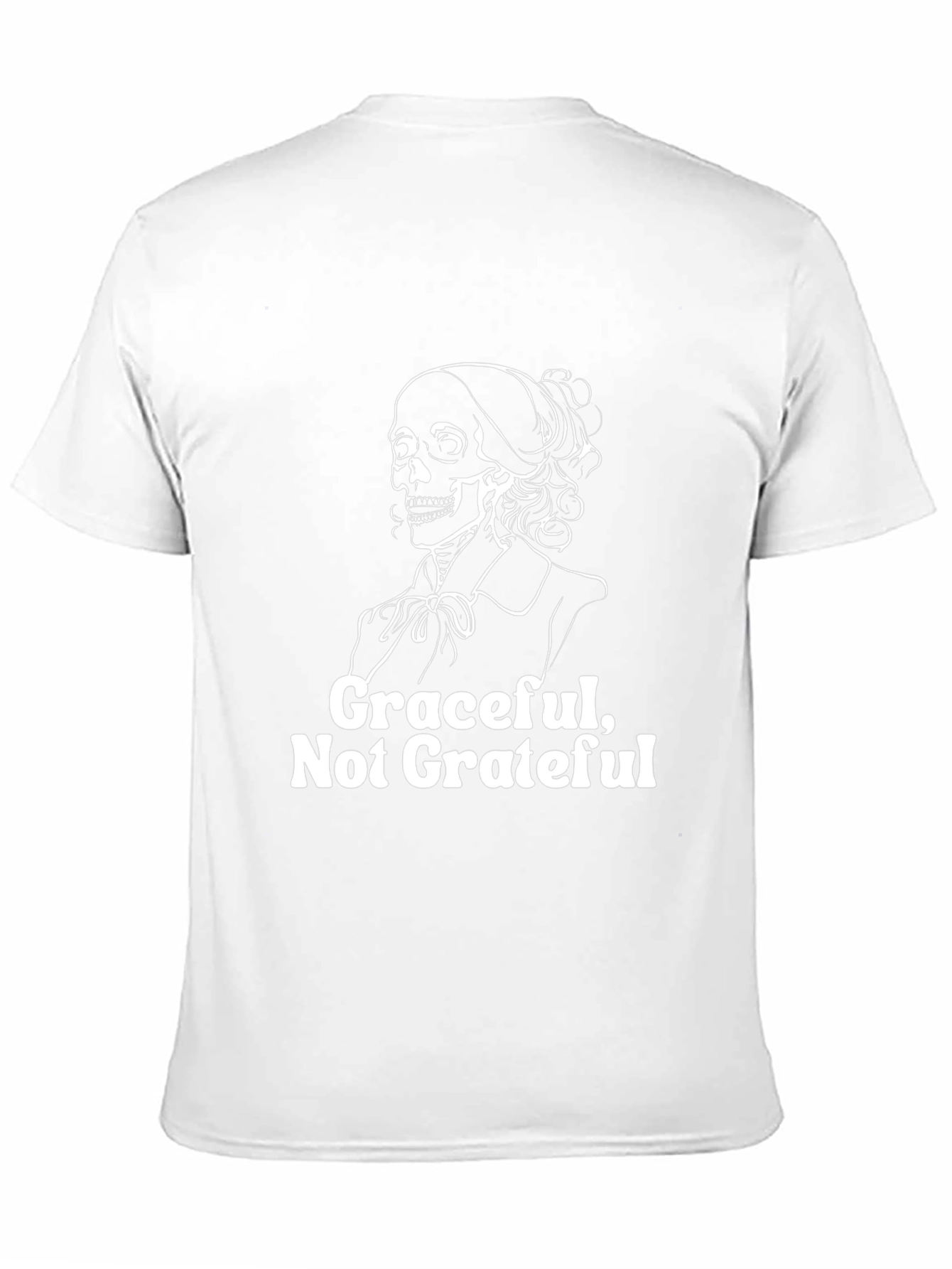 Graceful Not Grateful Skeleton T-Shirt
