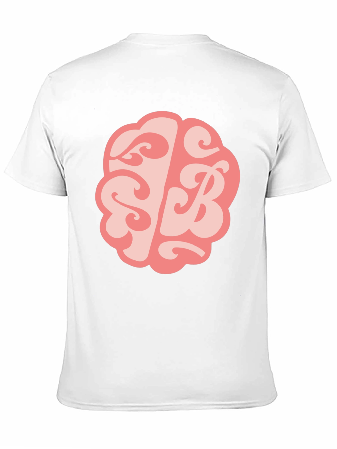 Brain SB Graphic Tee - Black Cotton Blend T-Shirt