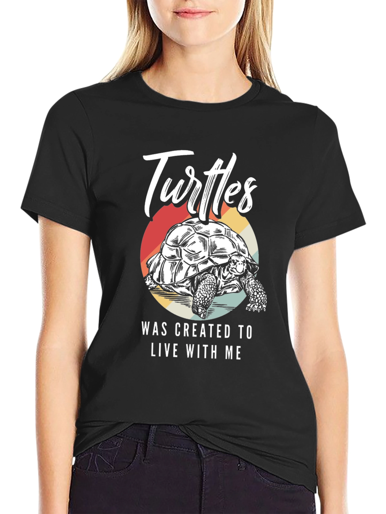 Turtle Lover T-Shirt: Created to Live With Me!