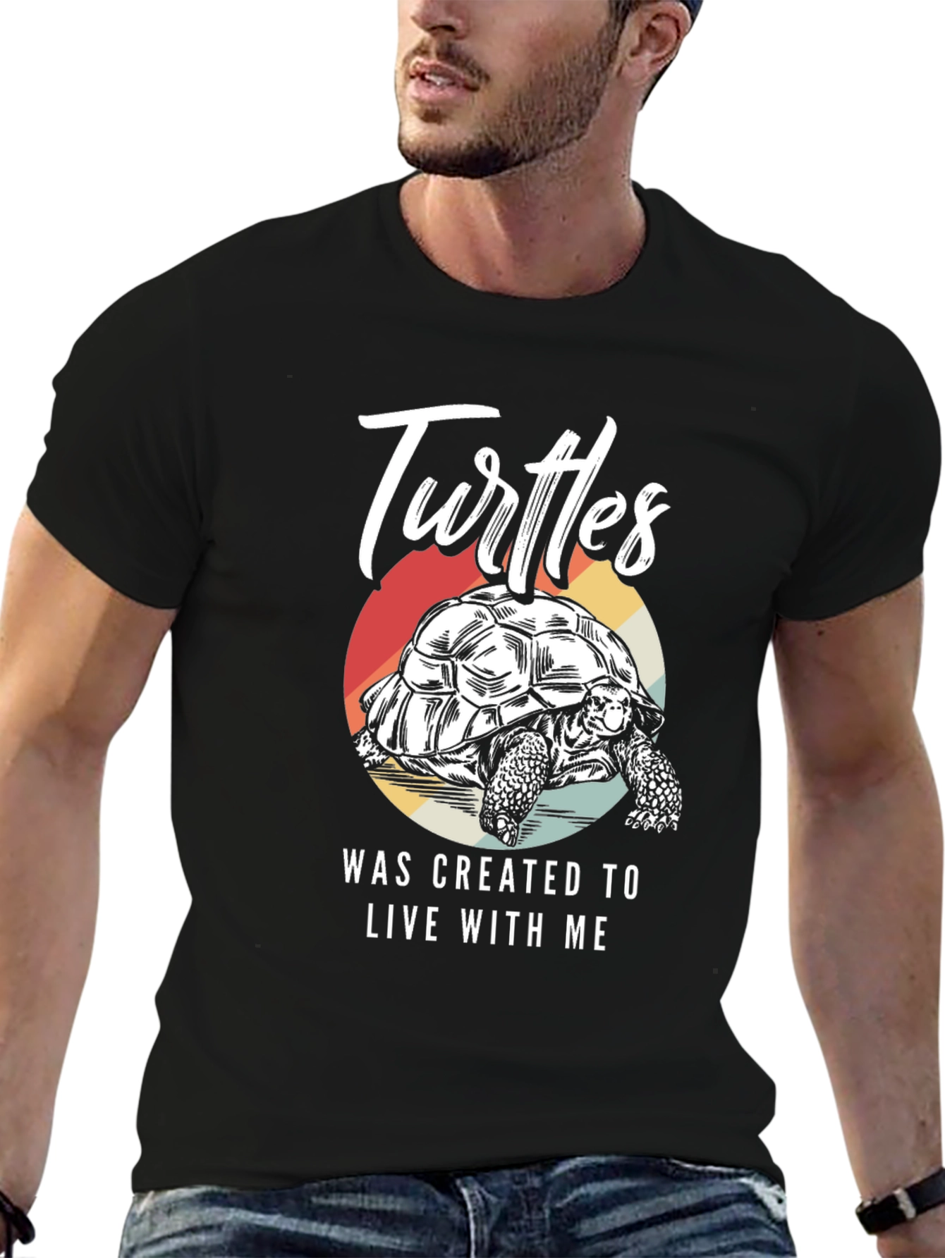 Turtle Lover T-Shirt: Created to Live With Me!