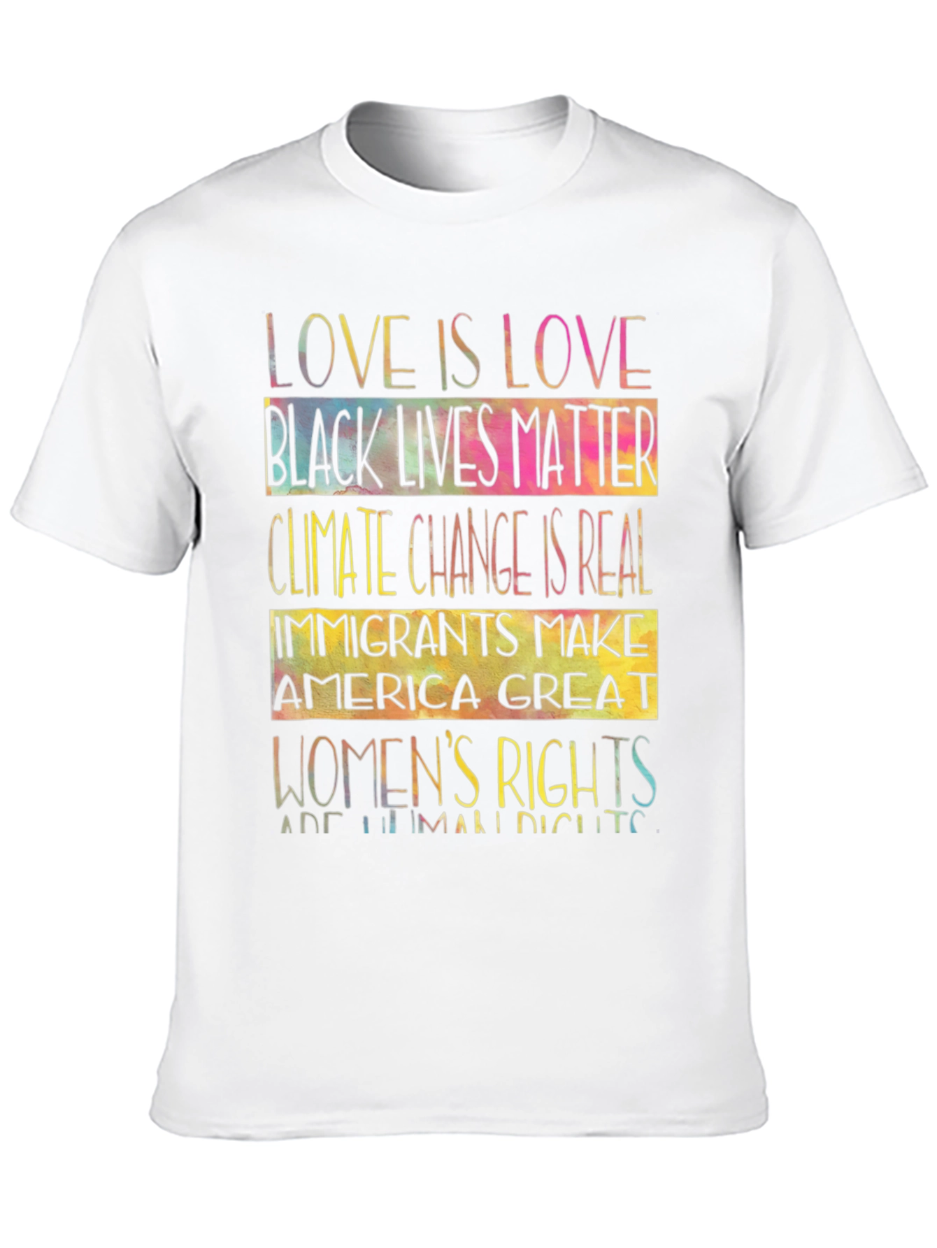 Equality Tie-Dye Graphic T-Shirt