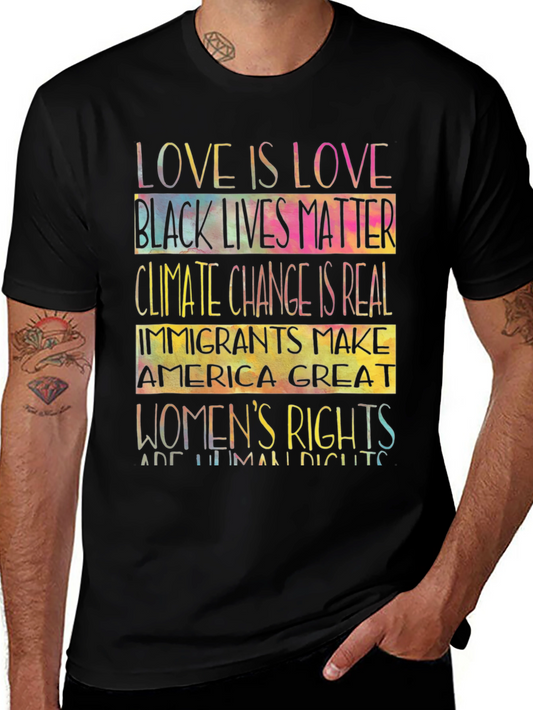 Equality Tie-Dye Graphic T-Shirt