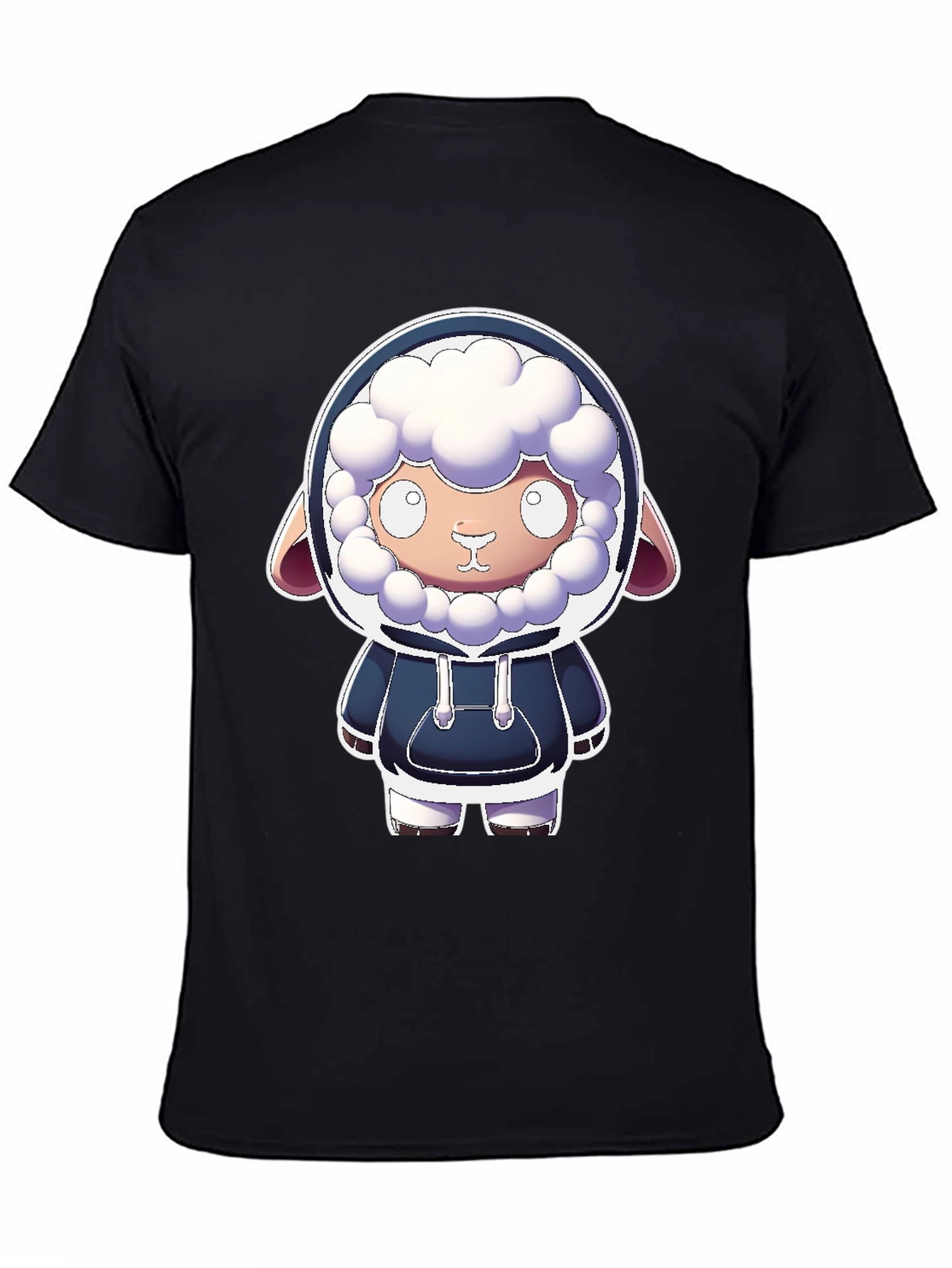 Cute Cartoon Sheep Hoodie T-Shirt