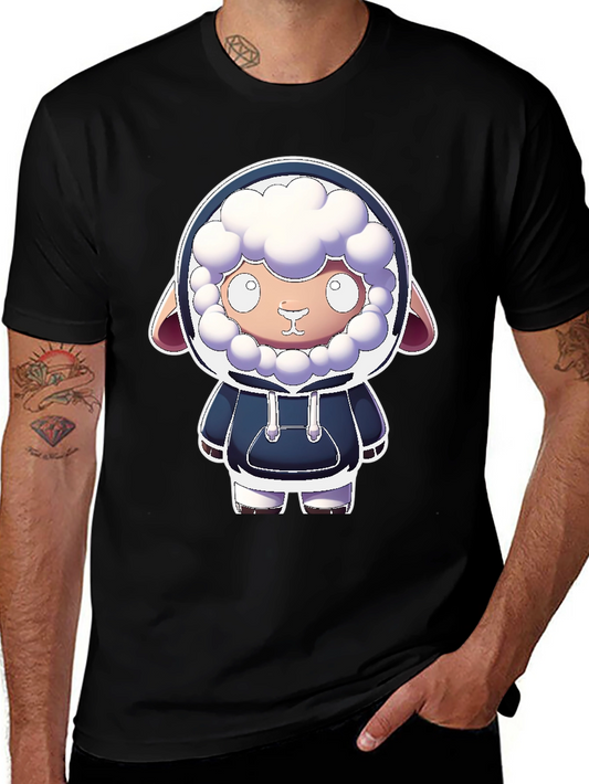 Cute Cartoon Sheep Hoodie T-Shirt