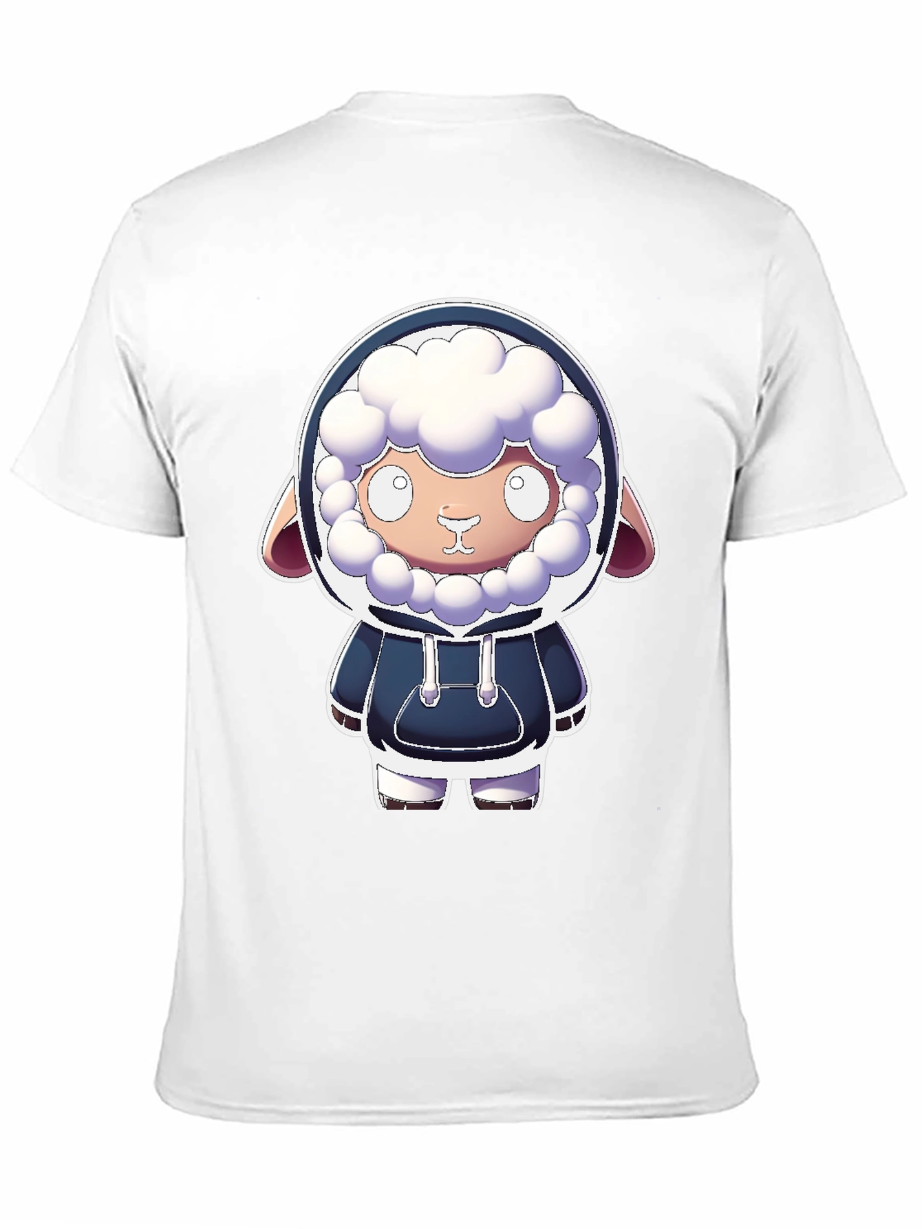 Cute Cartoon Sheep Hoodie T-Shirt
