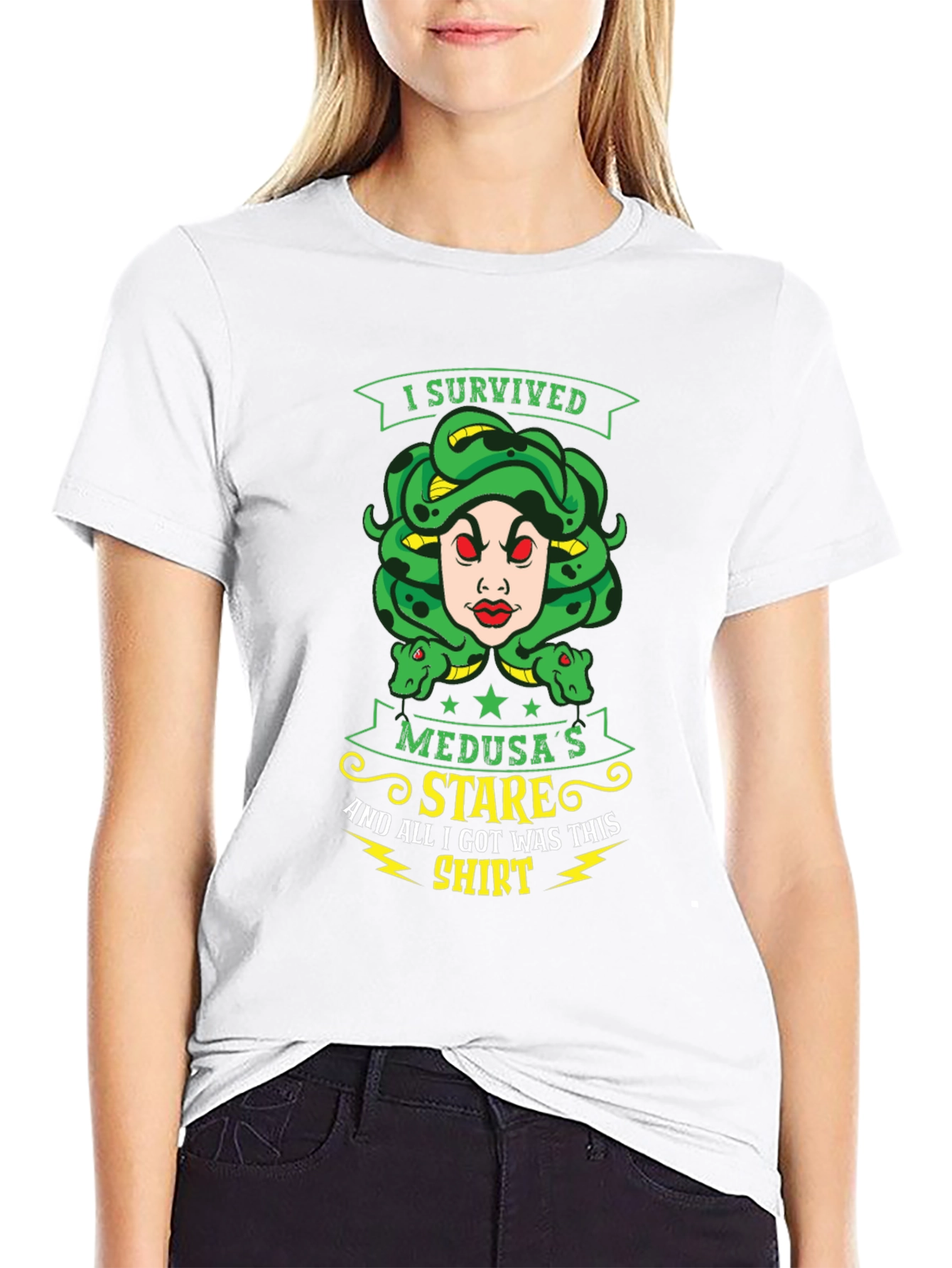 I Survived Medusas Stare T-Shirt