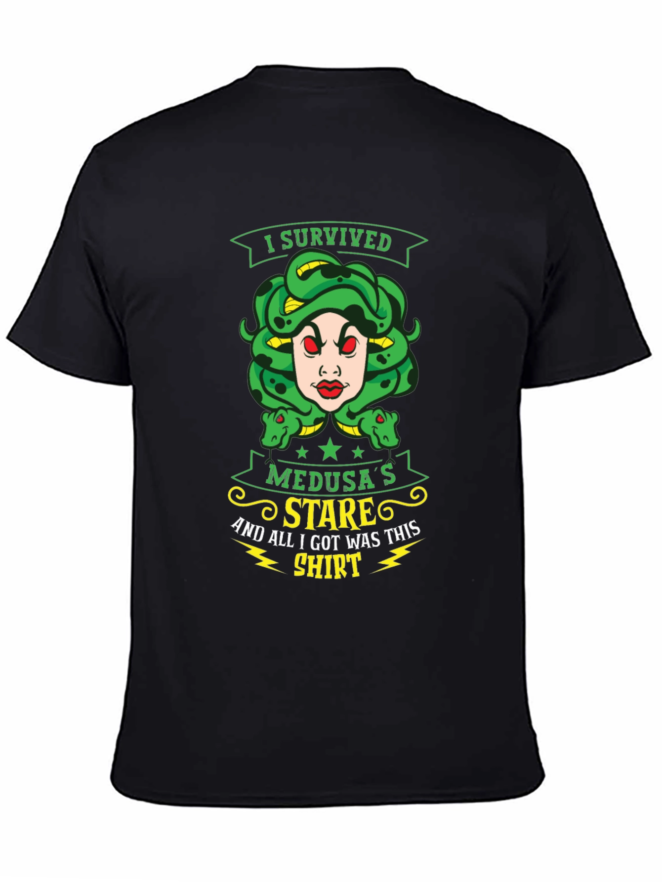 I Survived Medusas Stare T-Shirt