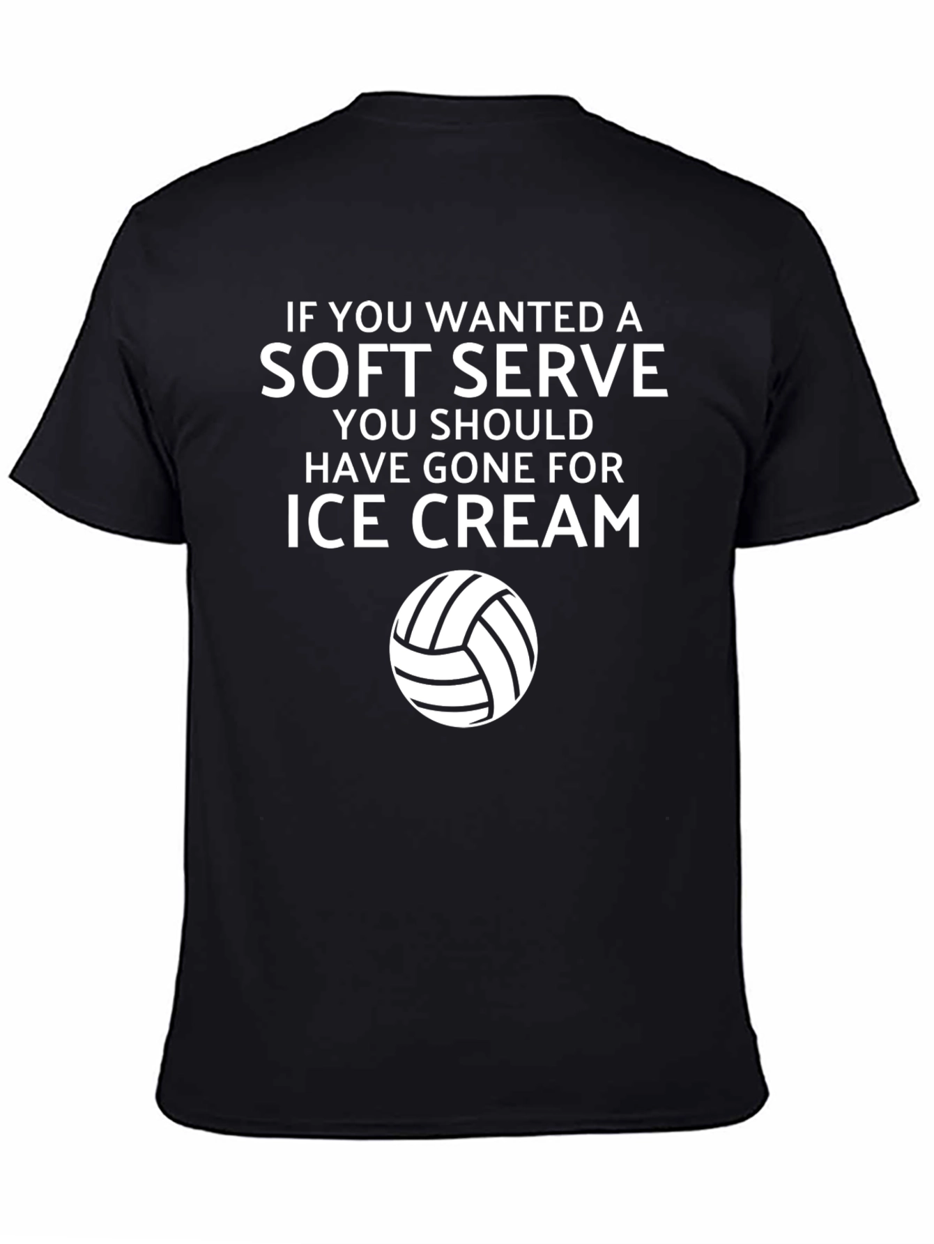 Volleyball Soft Serve Graphic Tee