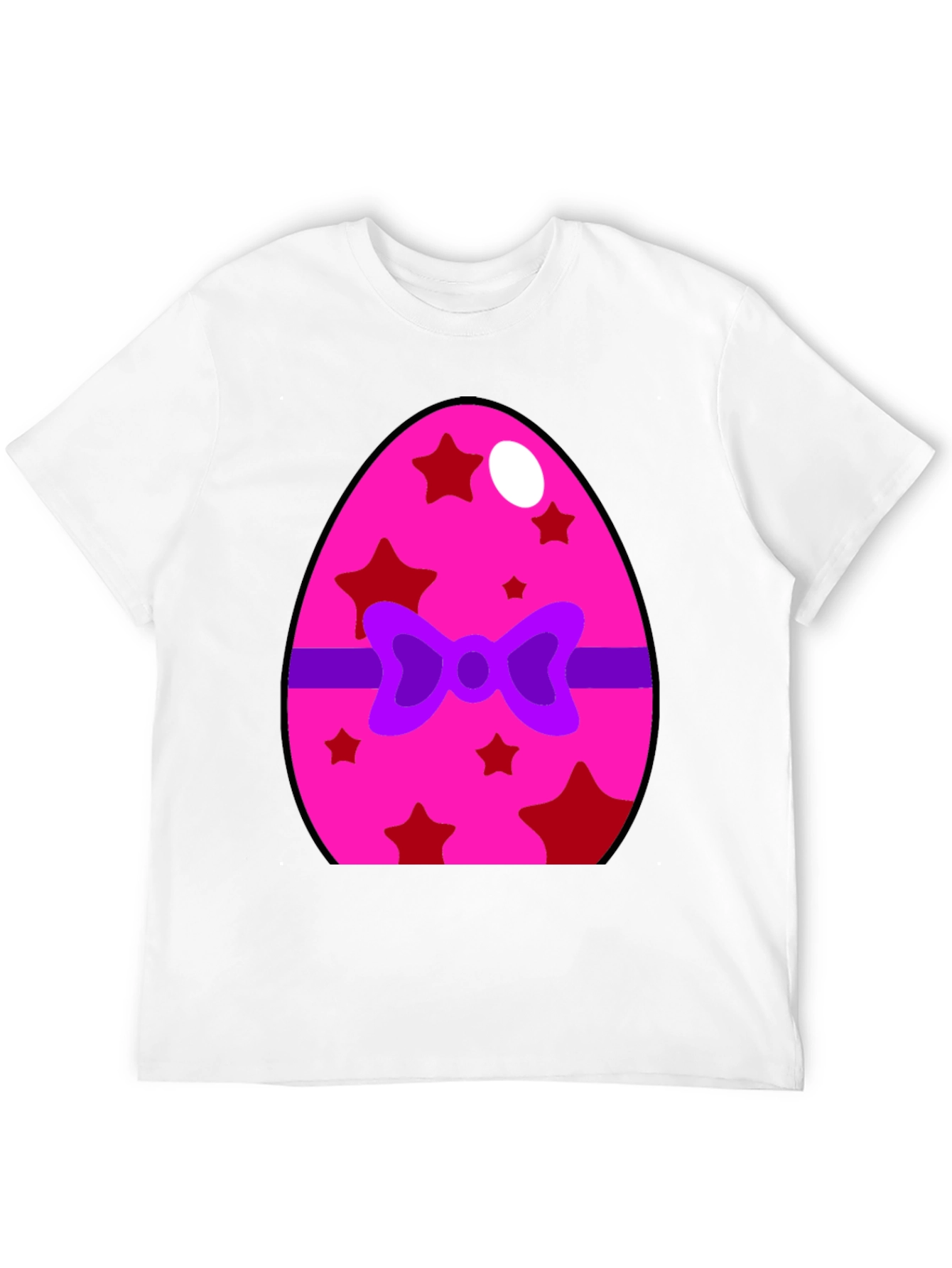 Festive Easter Egg Bow T-Shirt