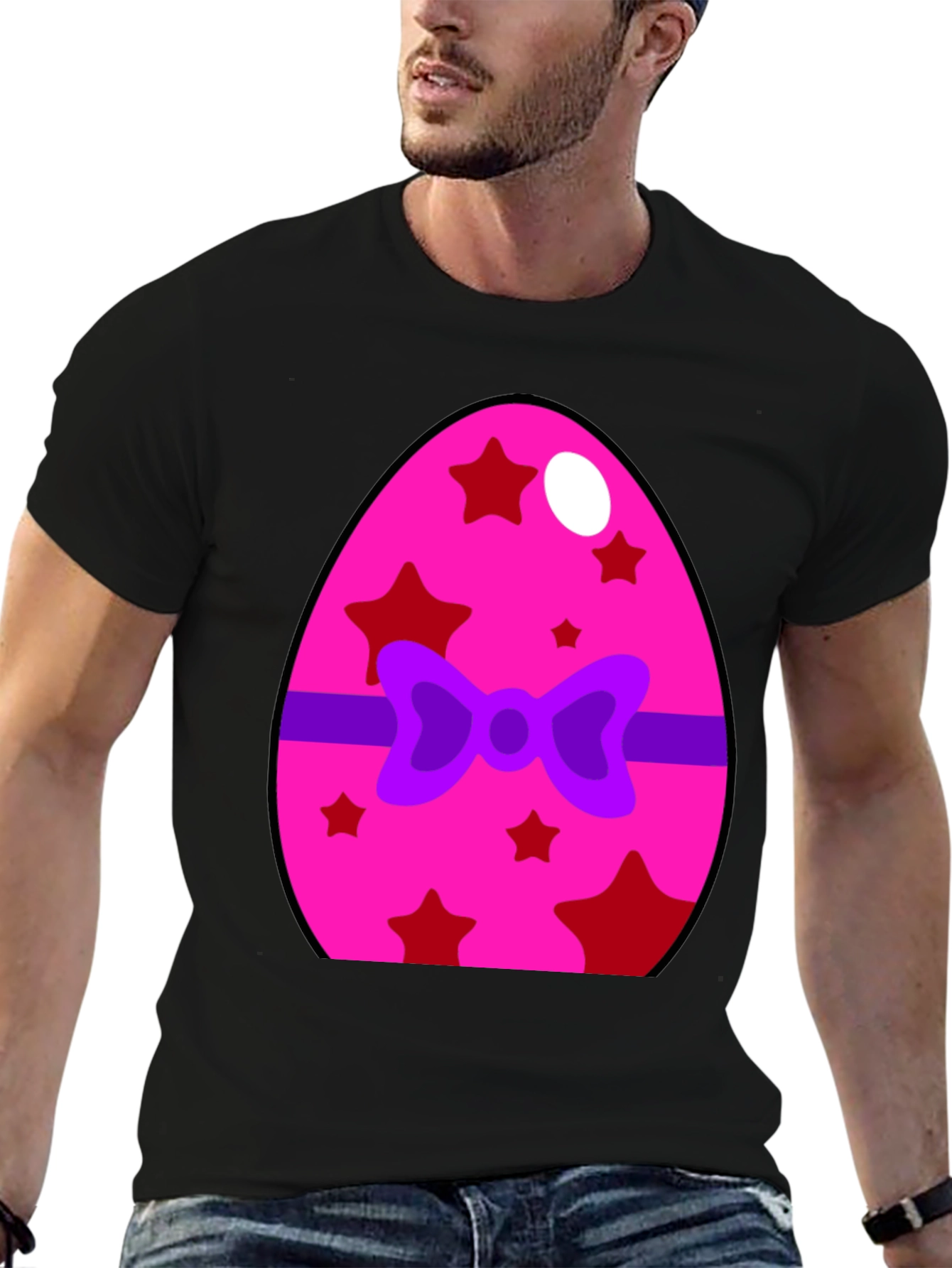Festive Easter Egg Bow T-Shirt