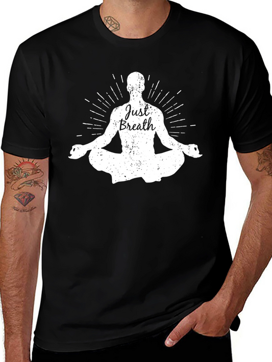 Just Breath Yoga Meditation T-Shirt