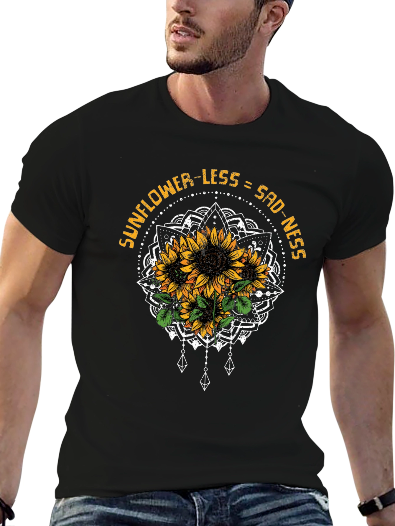 Sunflower Sadness Equation Graphic Tee