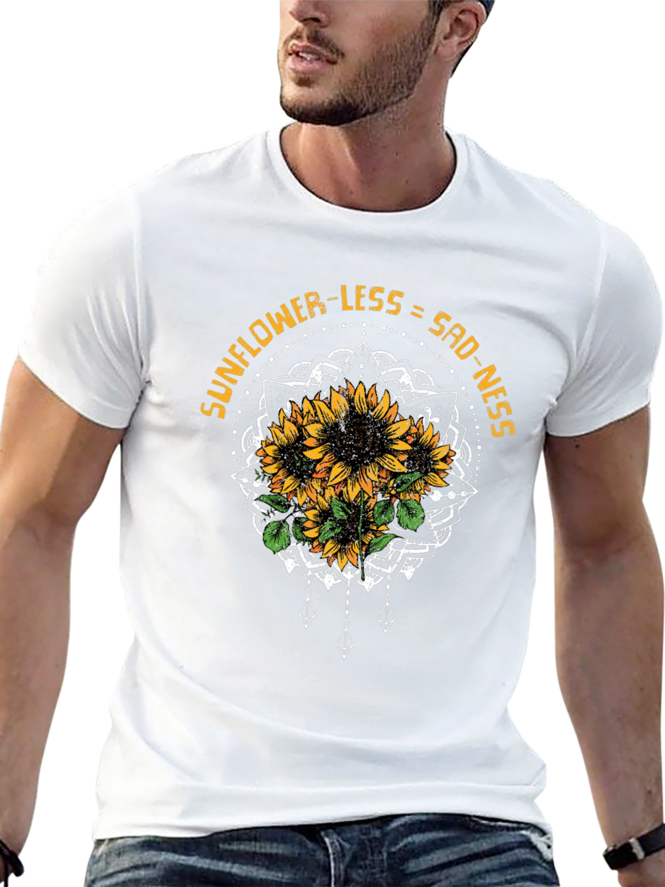 Sunflower Sadness Equation Graphic Tee